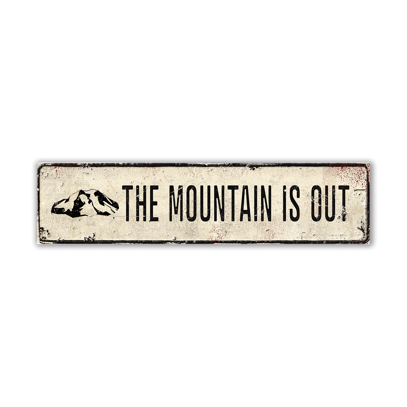 Landmark Signs: Mt. Rainier - Wall Decor