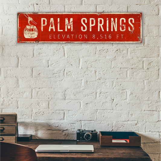 Landmark Tramway Custom Signs: Red 2 - Wall Decor
