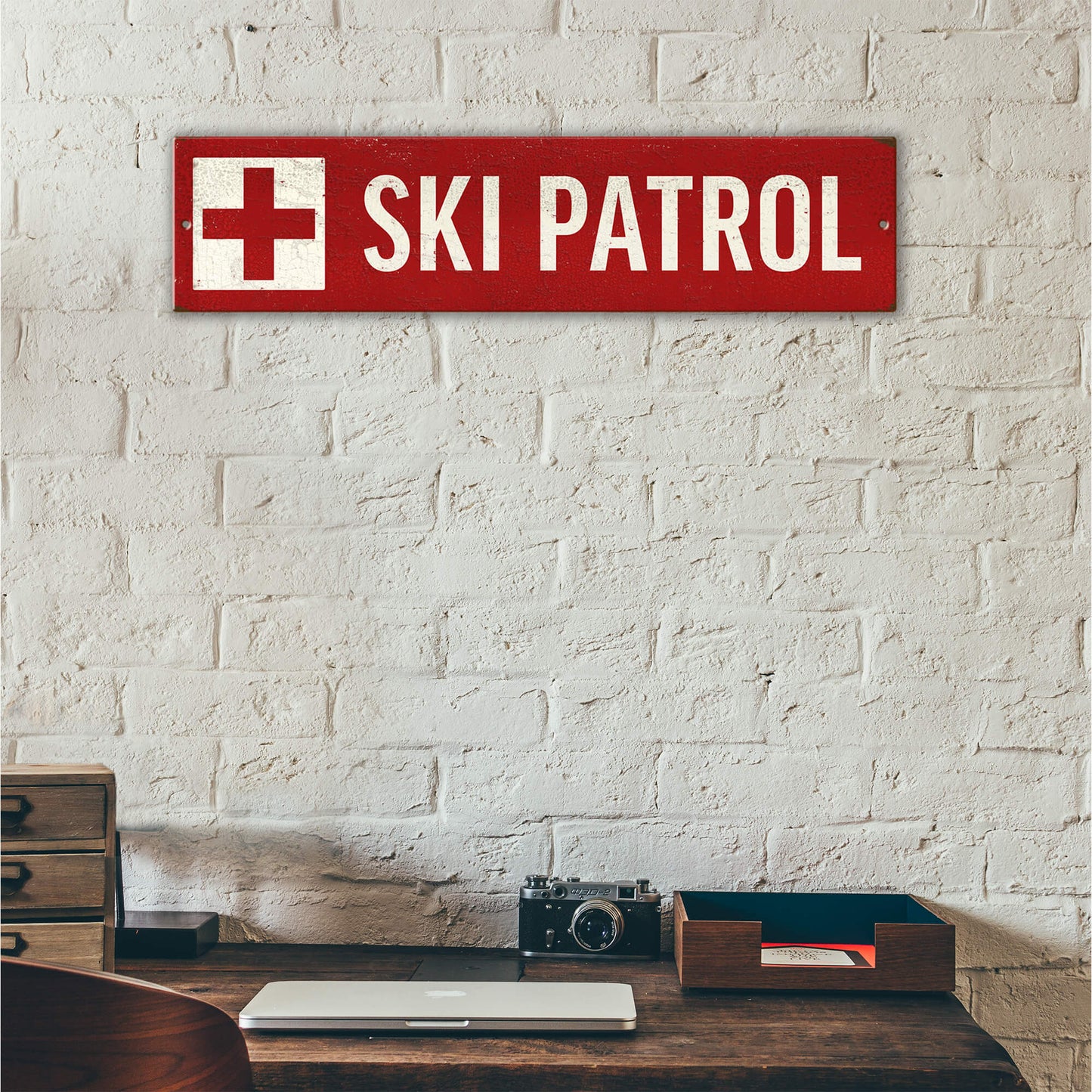 Ski Run Custom Signs: Ski Patrol - Wall Decor