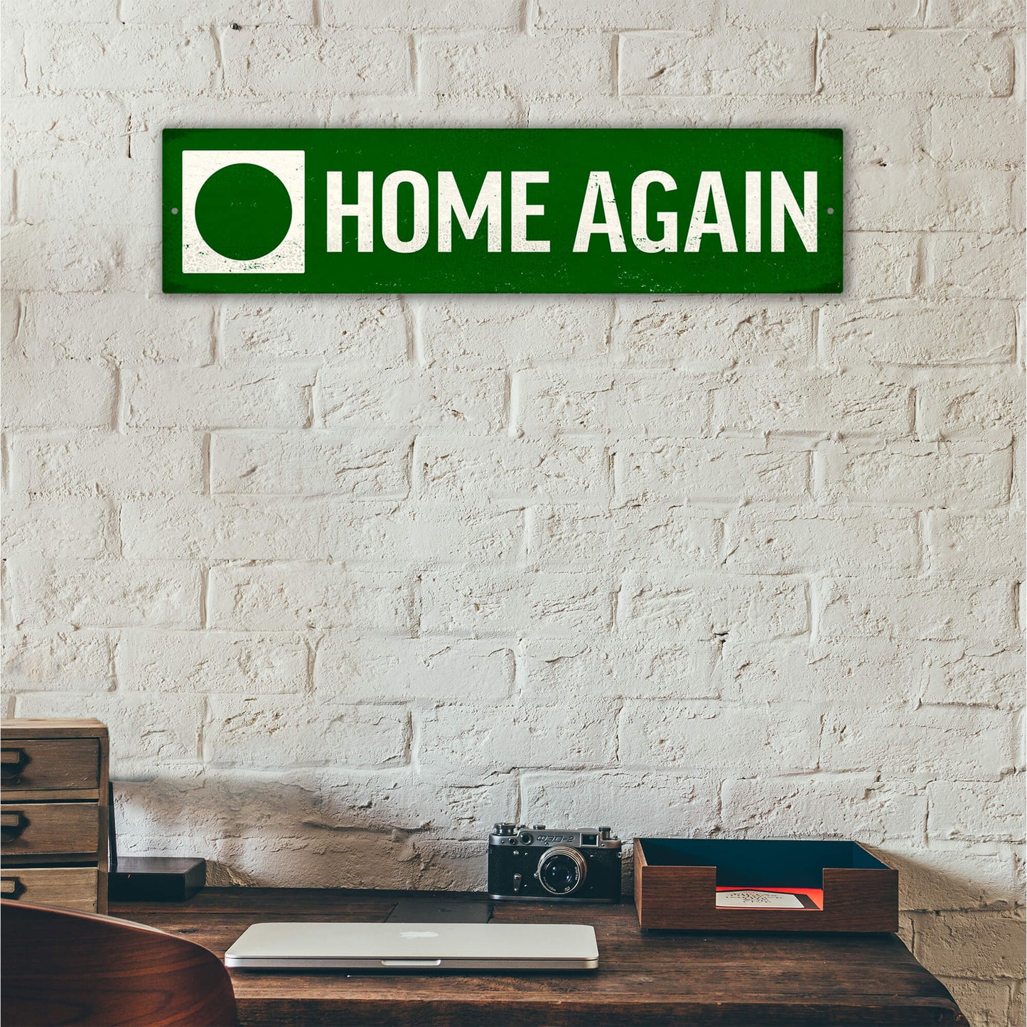 Ski Run Custom Signs: Green Circle - Wall Decor