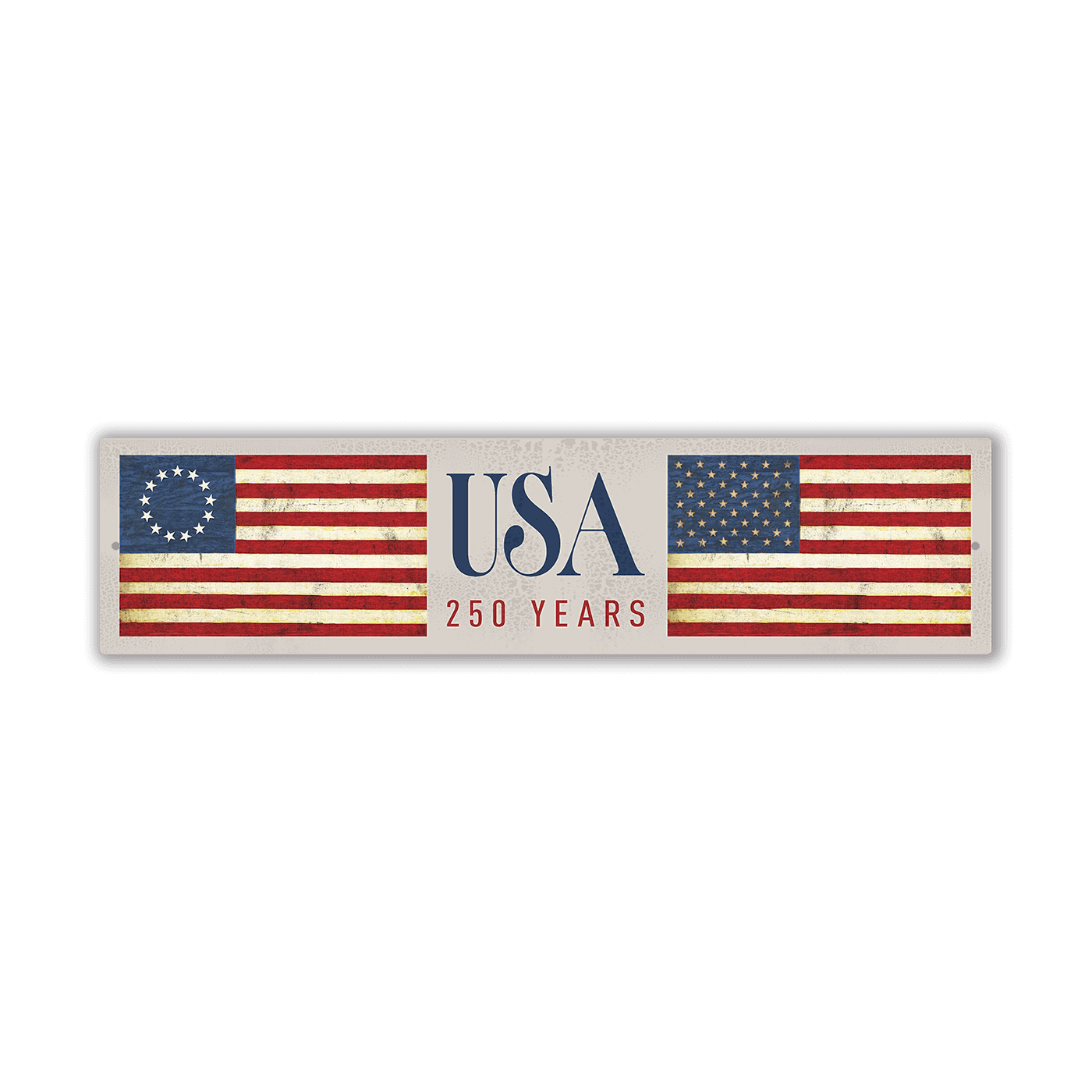 USA 250 Years – Patriotic Anniversary Flag - Wall Decor