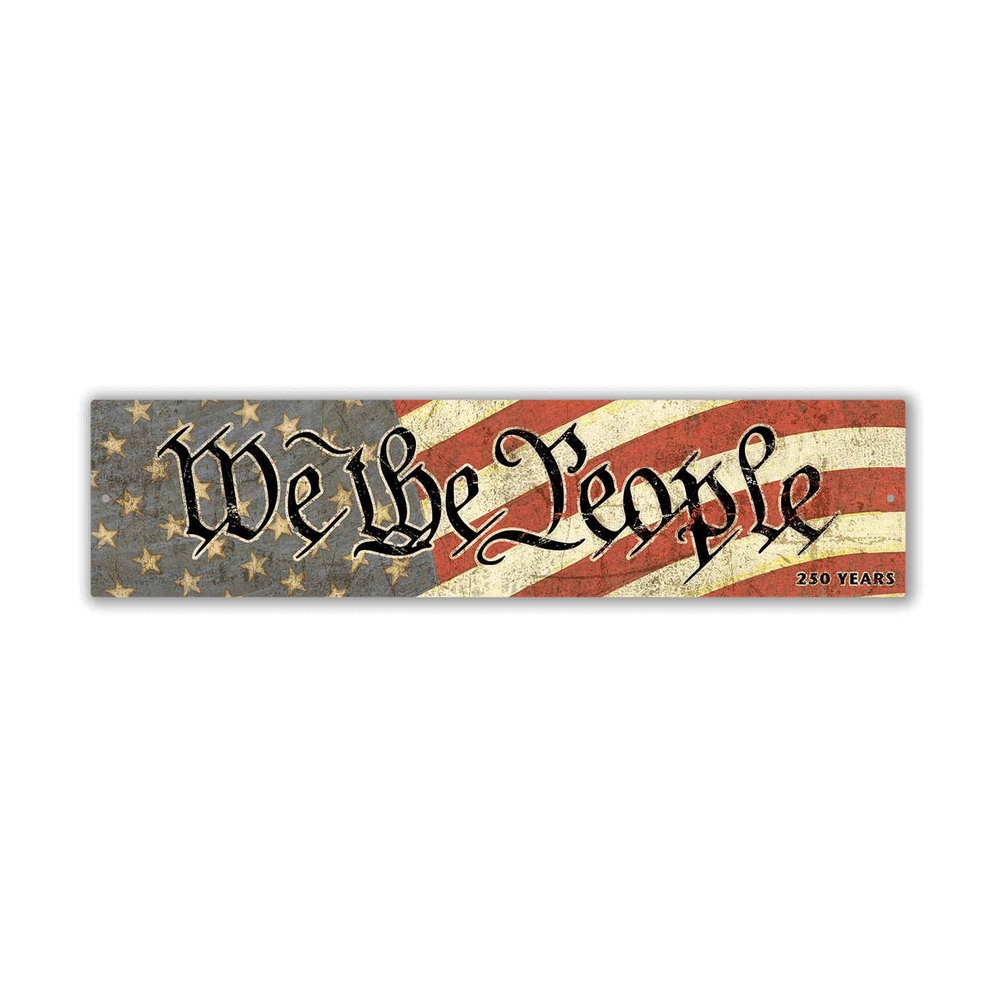 We the People – 250 Years Patriotic Constitution - Wall Decor
