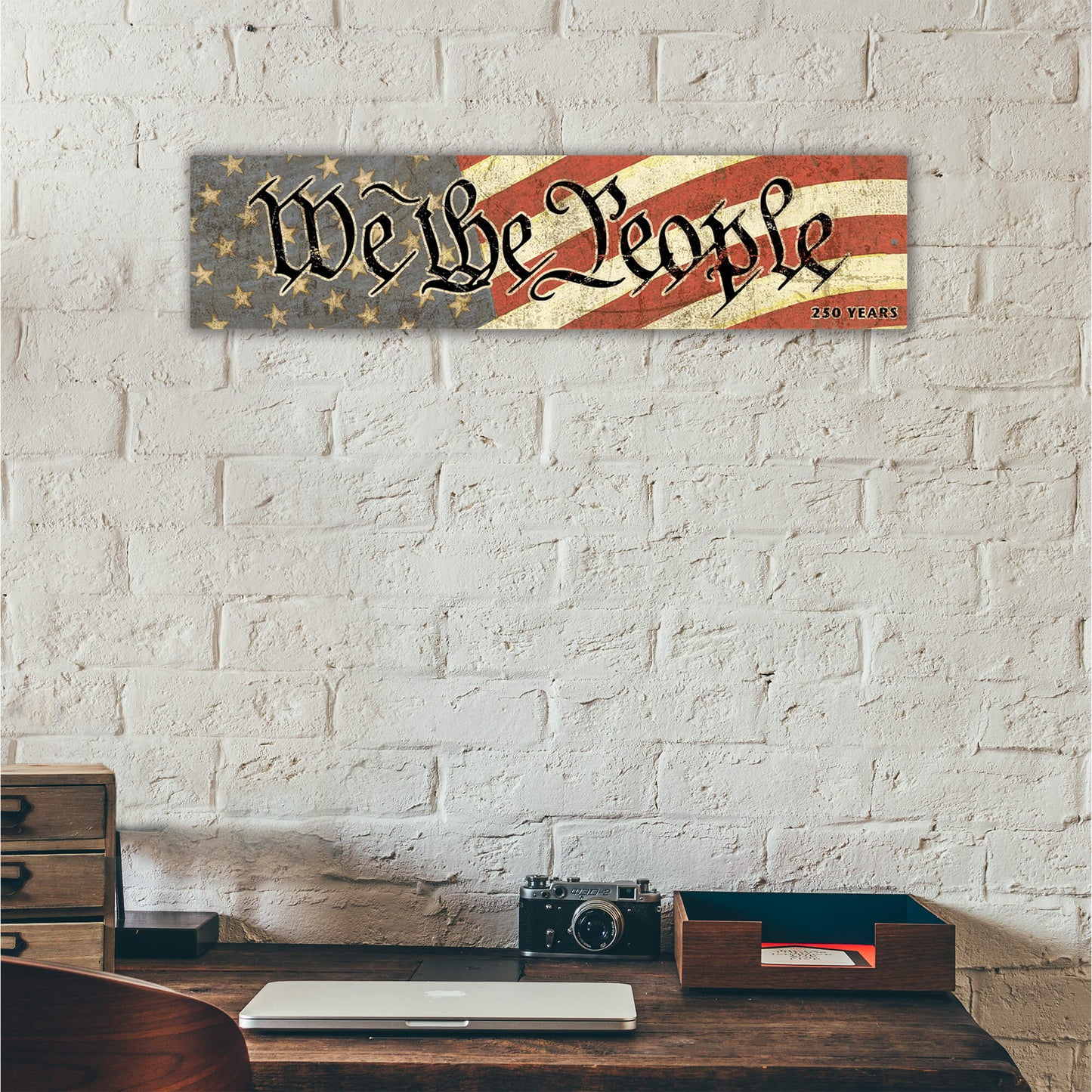We the People – 250 Years Patriotic Constitution - Wall Decor