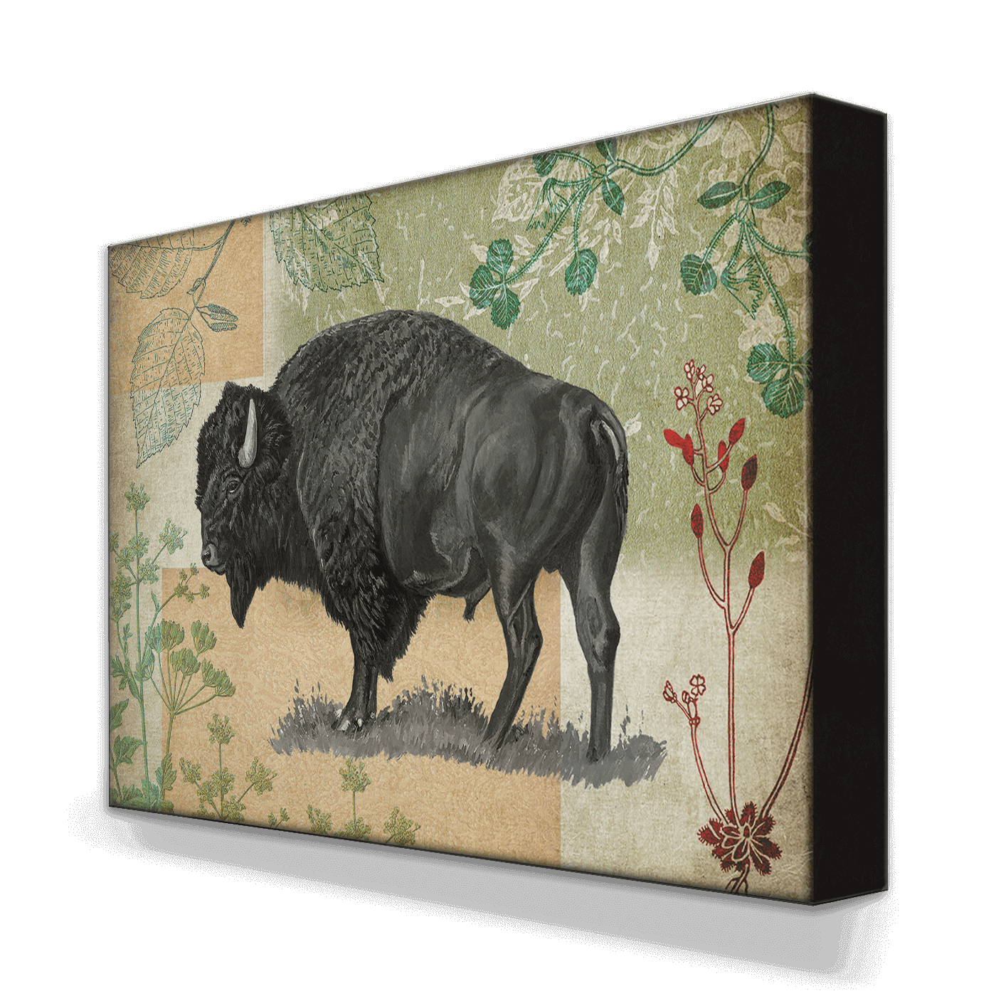 Wildwood Bison - Metal Box Art