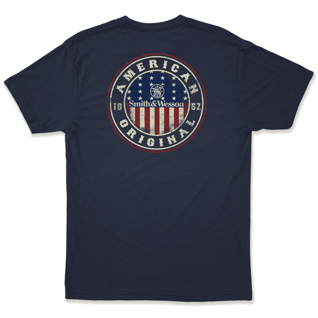 Smith & Wesson® American Original 1852 Men's Premium Tee in Navy