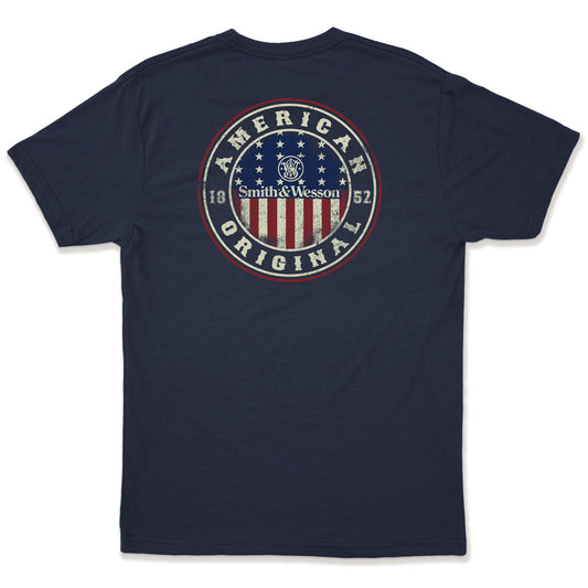 Smith & Wesson® American Original 1852 Men's Premium Tee in Navy