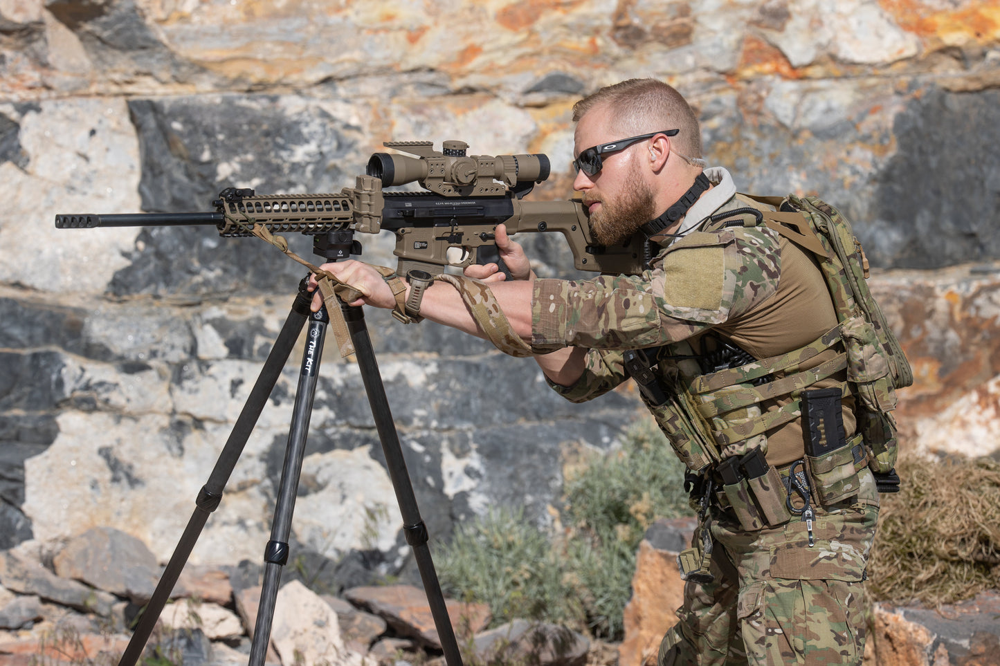 PolTact Tactical Throat Mic w/ Acoustic Tube Earpiece & 3.5mm w/ NATO Wired TP-120/U174- Headset Only