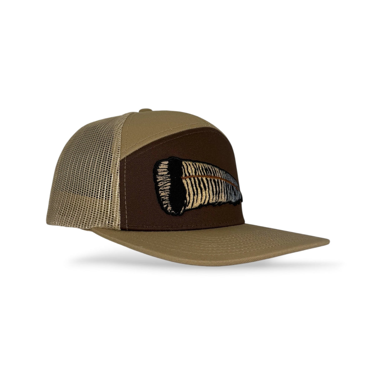 Whitetail Co. | Fallen Feather | 7 Panel | Khaki