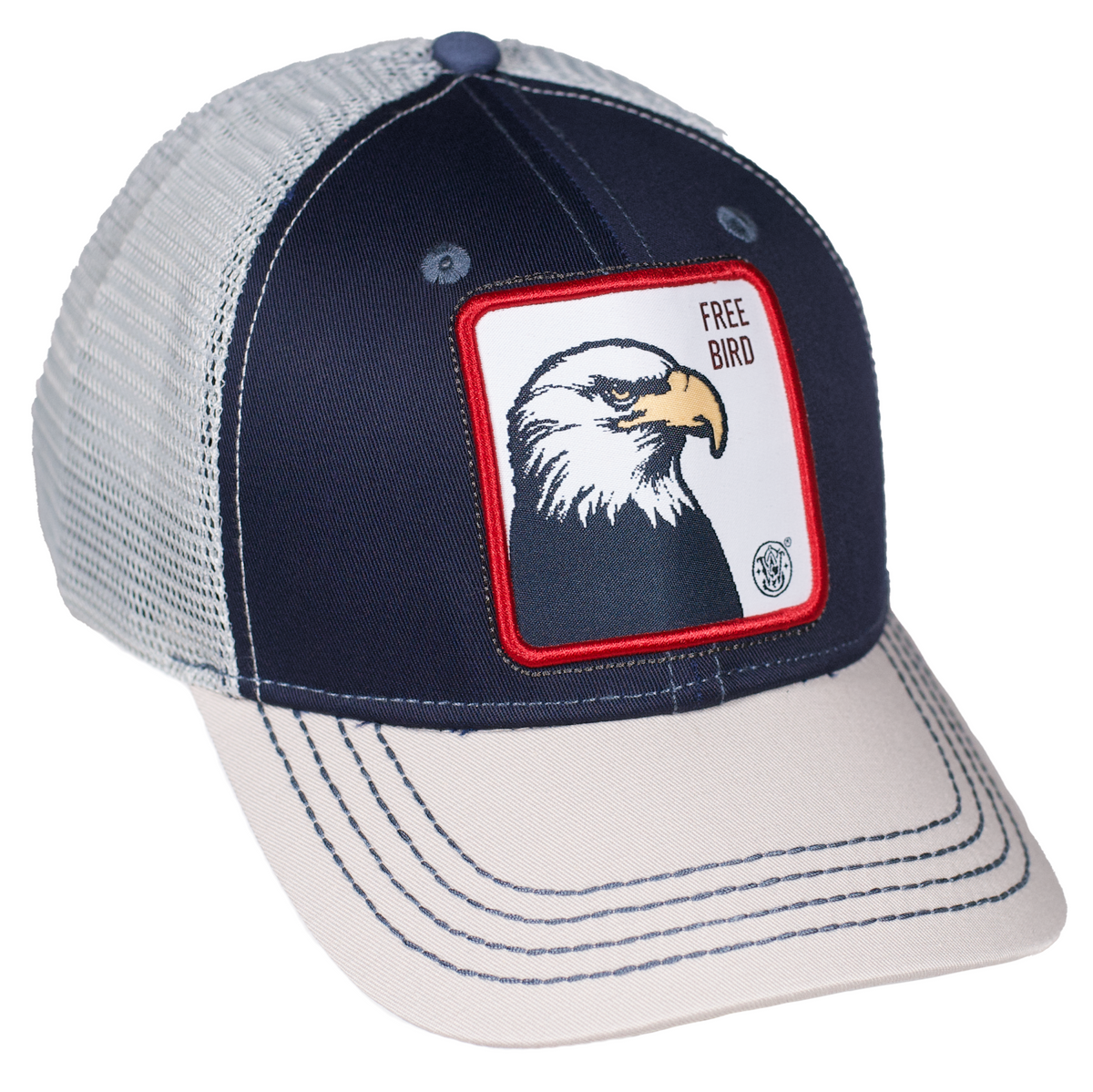 Smith & Wesson® Eagle Freedom "Free Bird"  Patch Trucker Hat