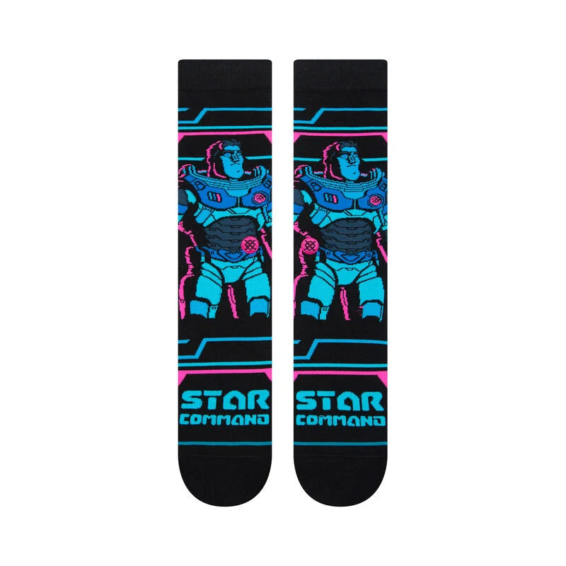 Stance Disney Pixar X Stance Lightyear Crew Socks - Black