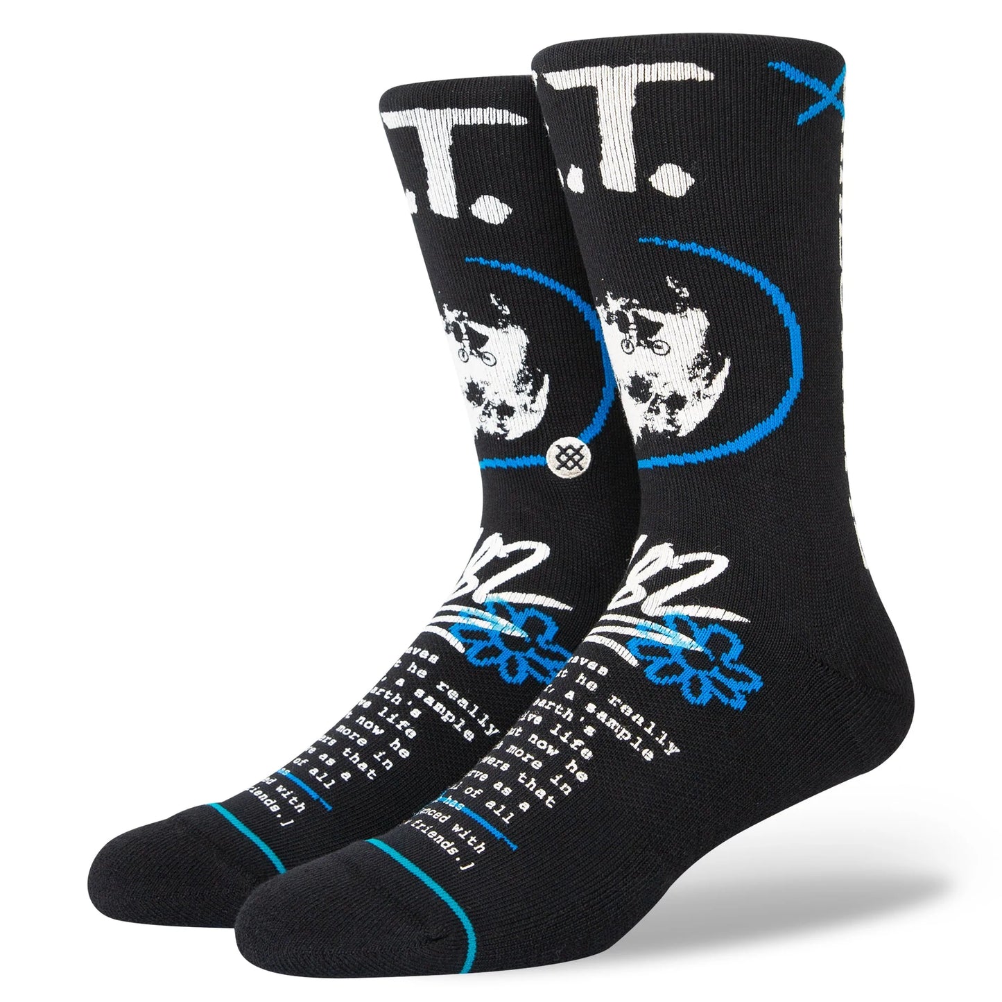 Stance E.T. Extra Terrestrial Crew Socks - Black