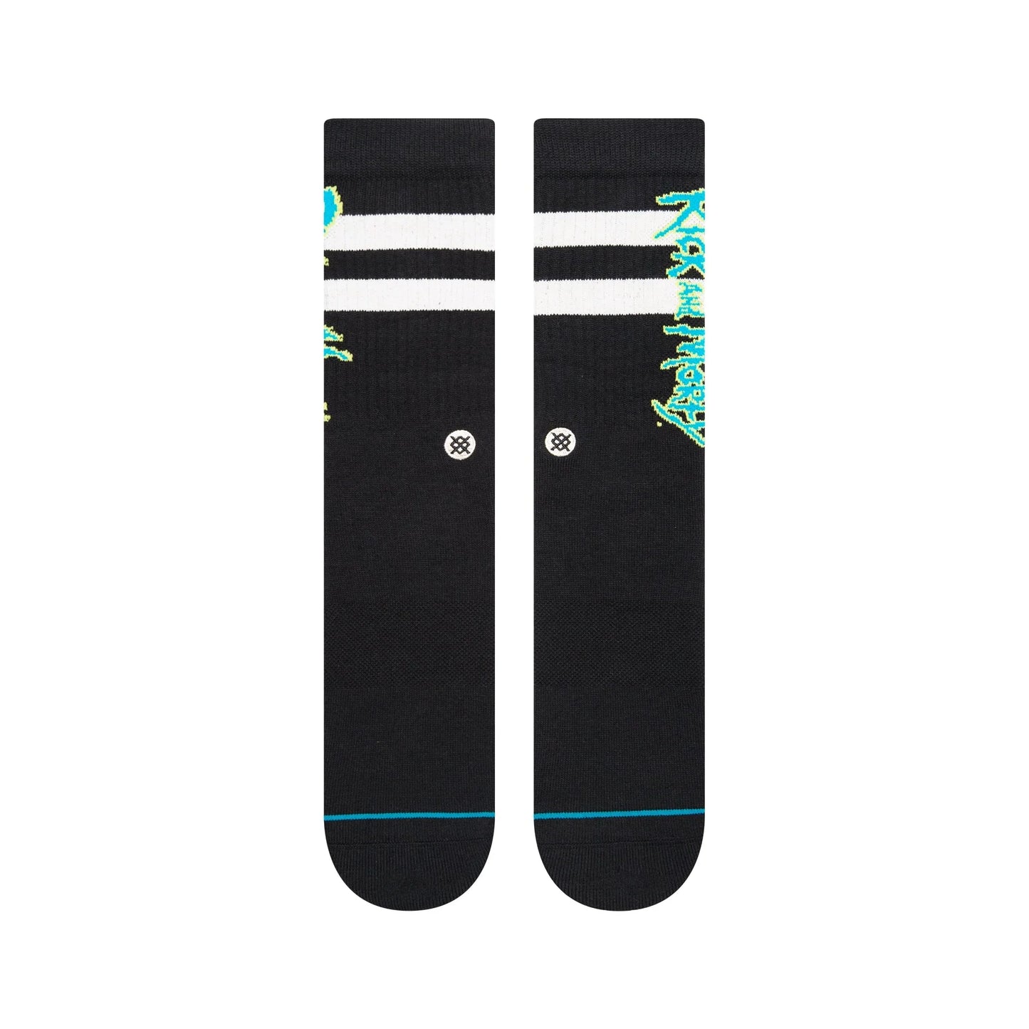 Stance Rick And Morty Crew Socks - Black
