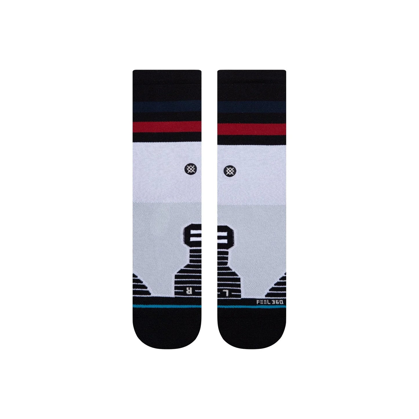 Stance Performance Medal Crew Socks - Grey