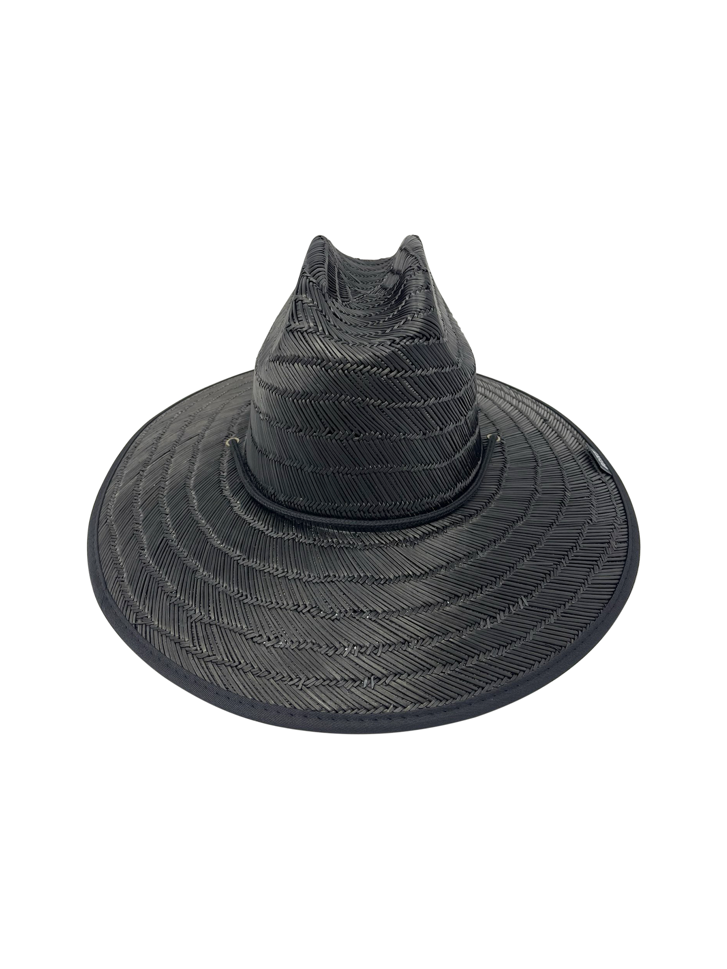 BLACKOUT Straw Lifeguard Hat