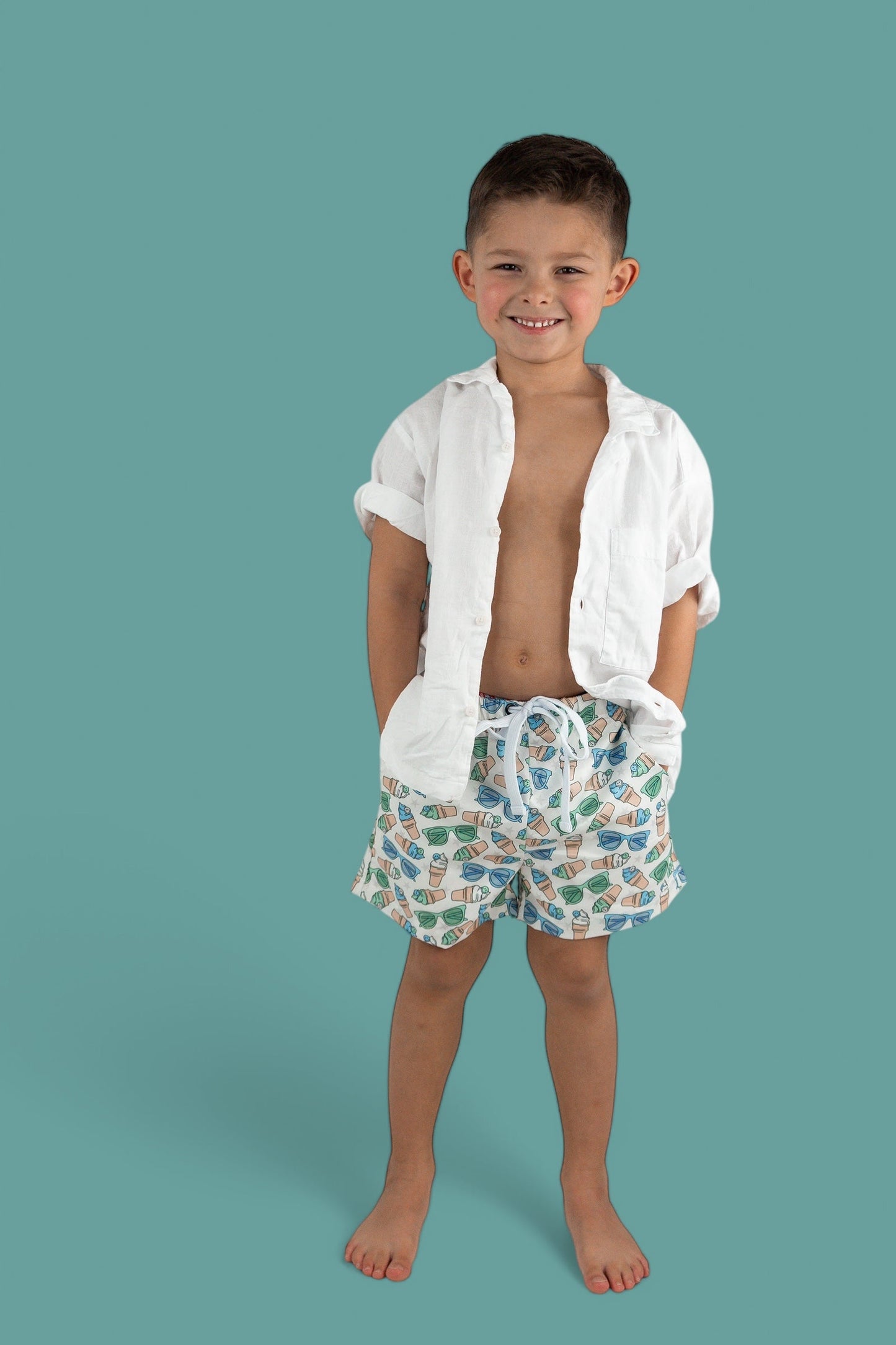 COOL SUMMER DREAM SWIM TRUNKS