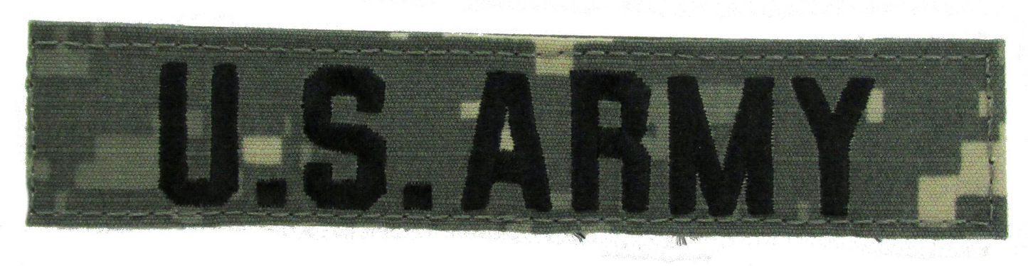 ACU Name Tape - Army and Air Force