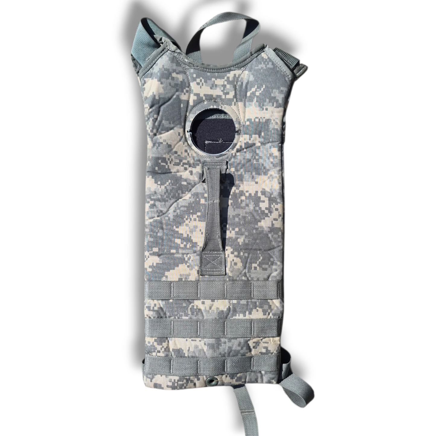 MOLLE II Hydration System Carrier Used - ACU-No bladder