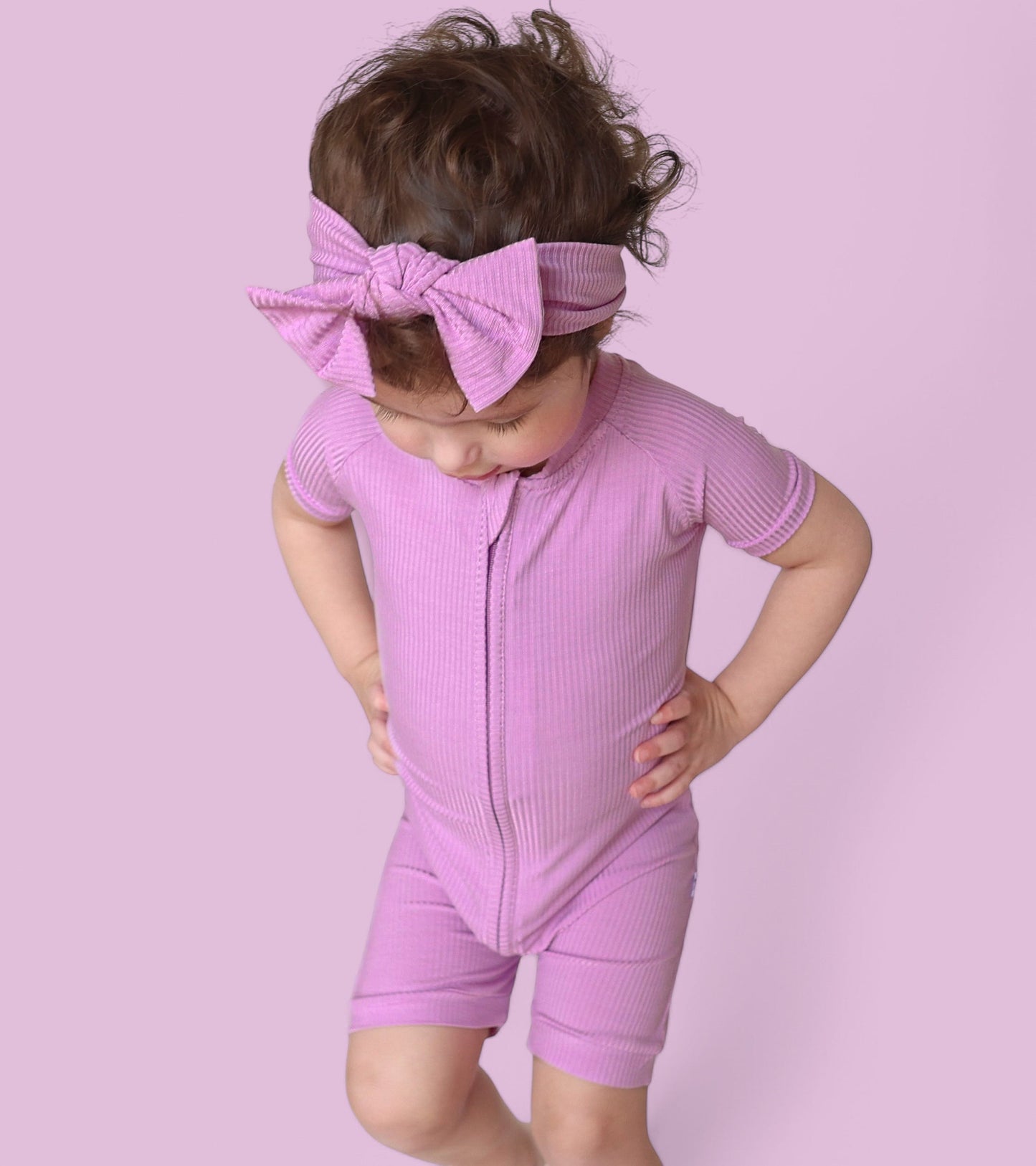 FOREVER LILAC RIB DREAM SHORTIE