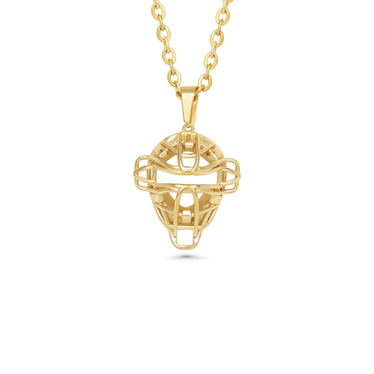Baseball Catchers Mask Necklace