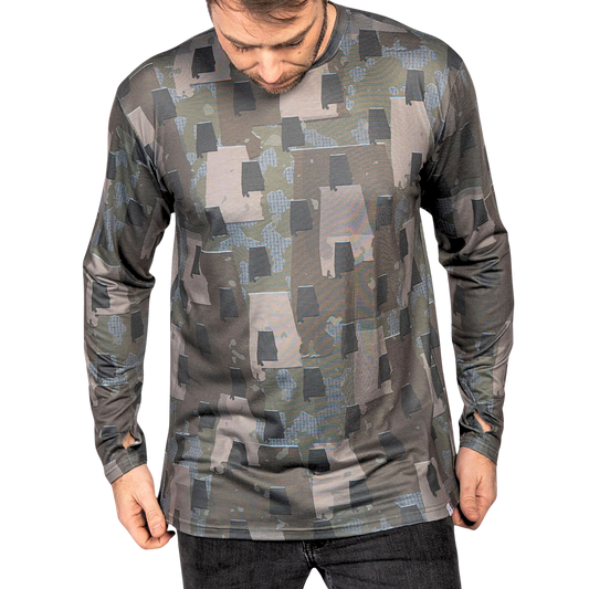 Alabama Camo - Long Sleeve Shirt