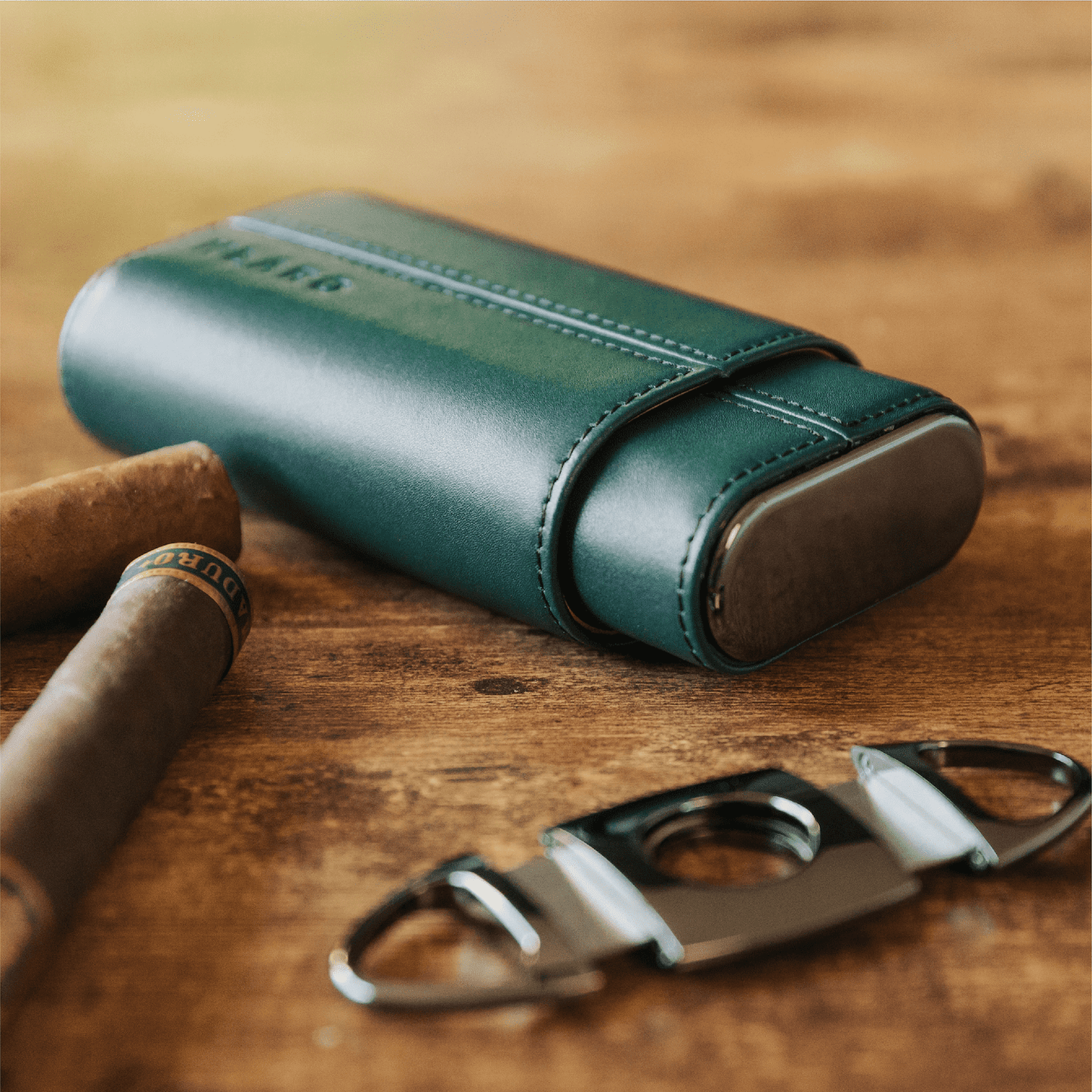 Premium 3 Cigar Travel Case