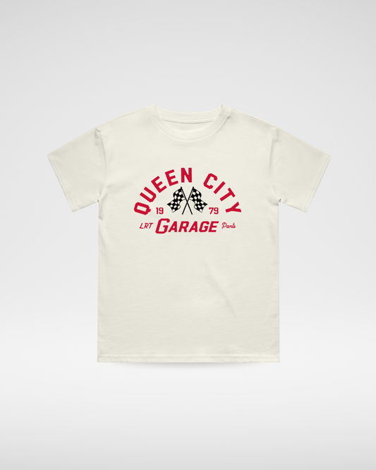 LRT GARAGE PARTS TEE - VINTAGE CREAM (FRONT ONLY)