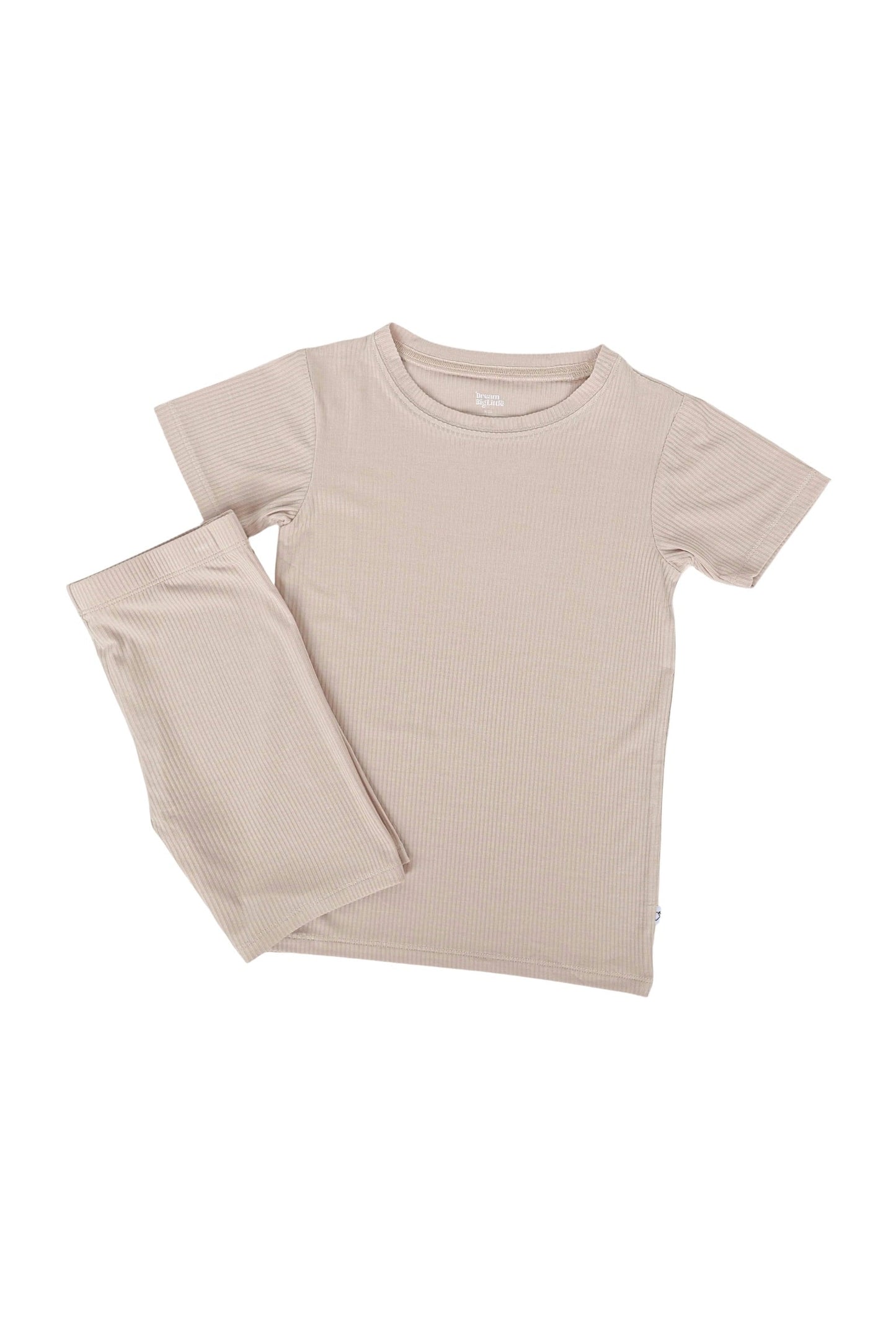 TOTALLY TAN RIB DREAM SHORT SET