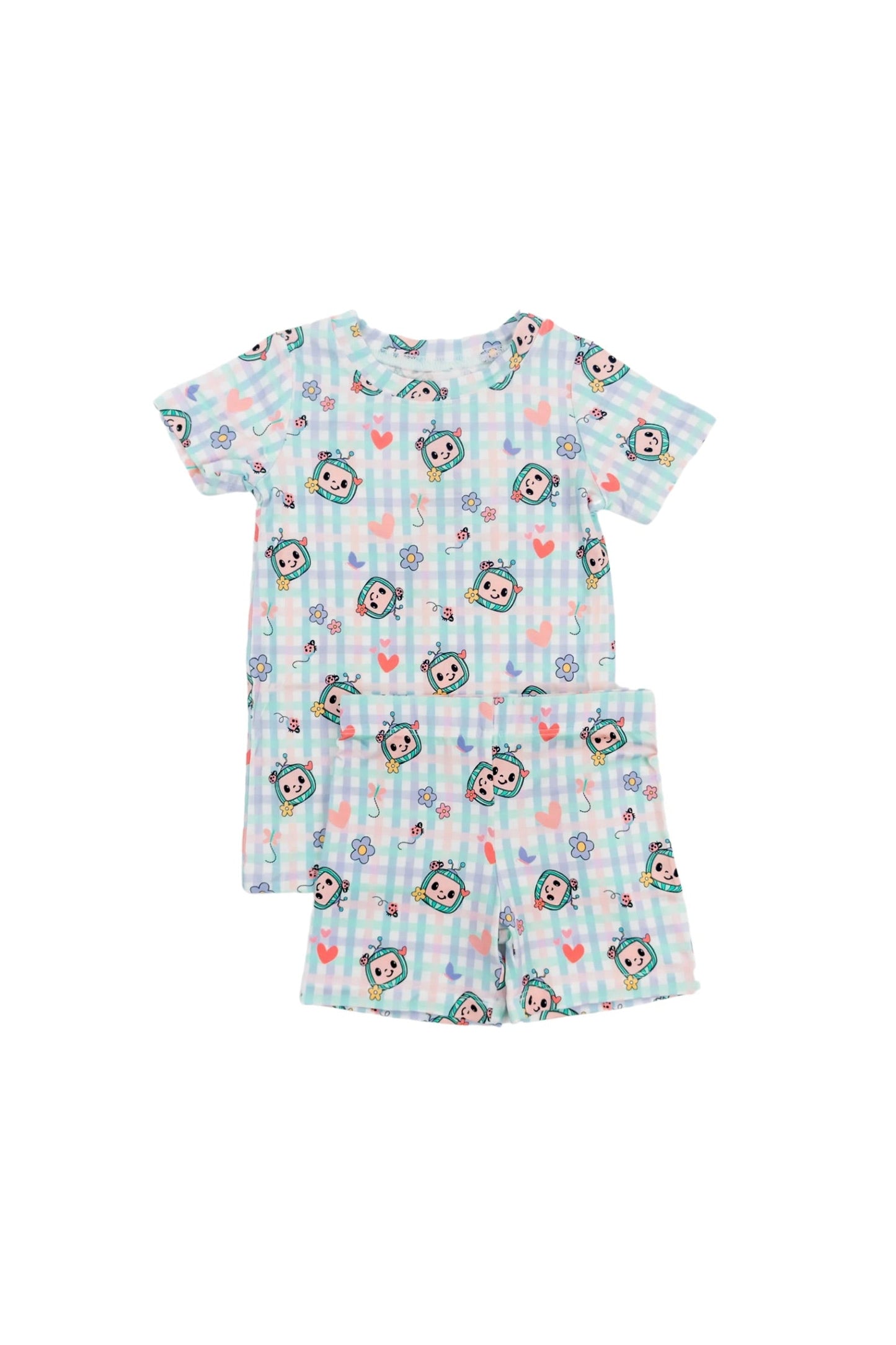 Dream Big Little Co x CoComelon SPRINGTIME MELON DREAM SHORT SET