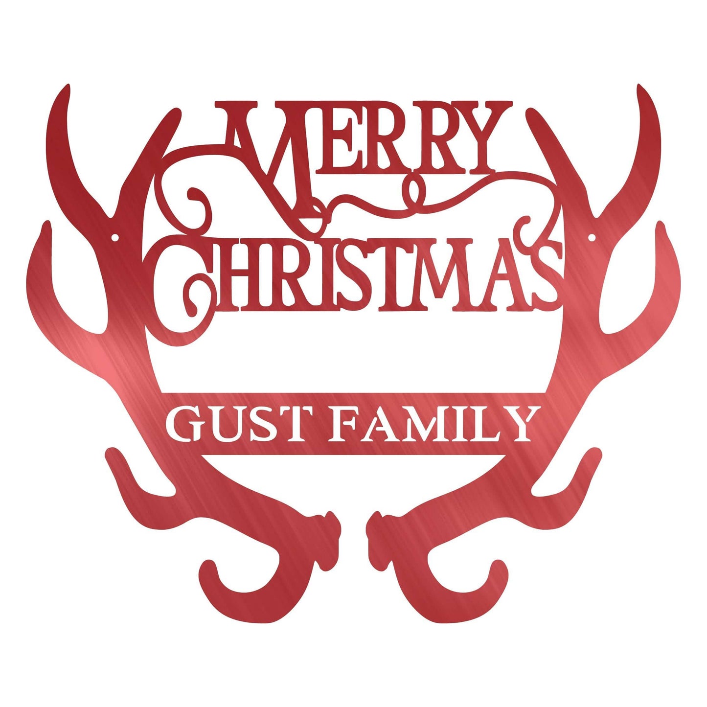 Antler Merry Christmas