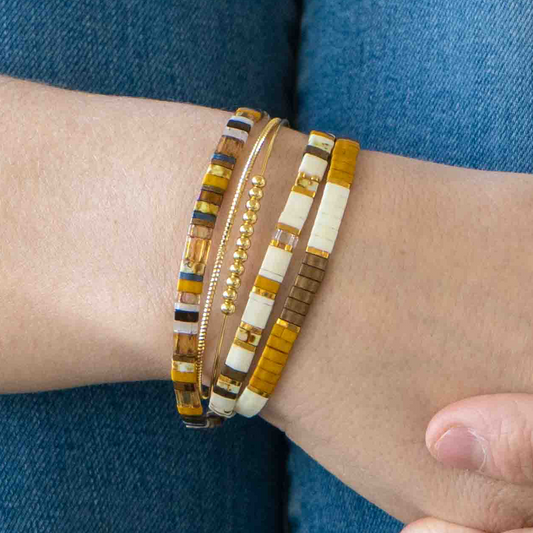 ARIZONA - Tila Bead Bracelet Stack