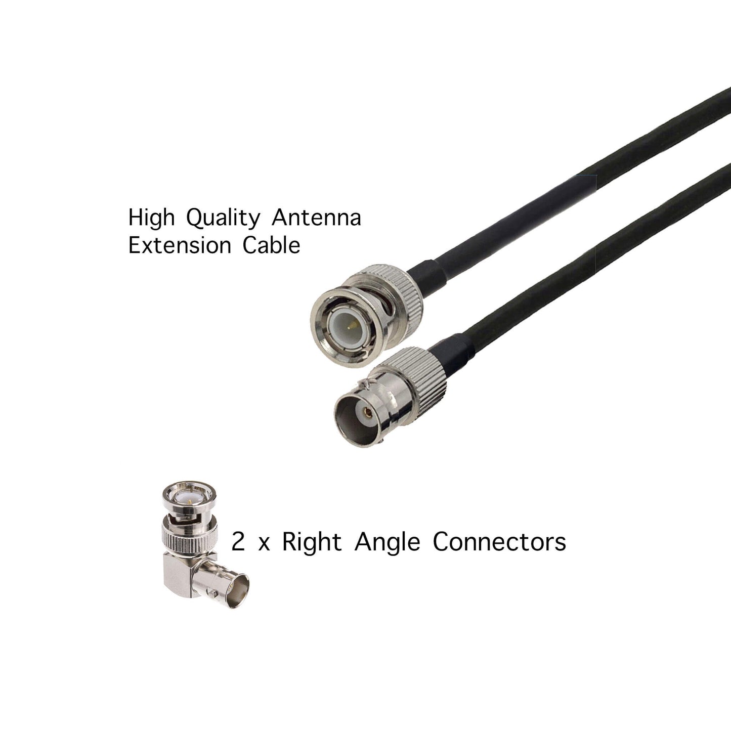 Tactical Antenna Relocation Kit(No Antenna Pouch) - BNC Version