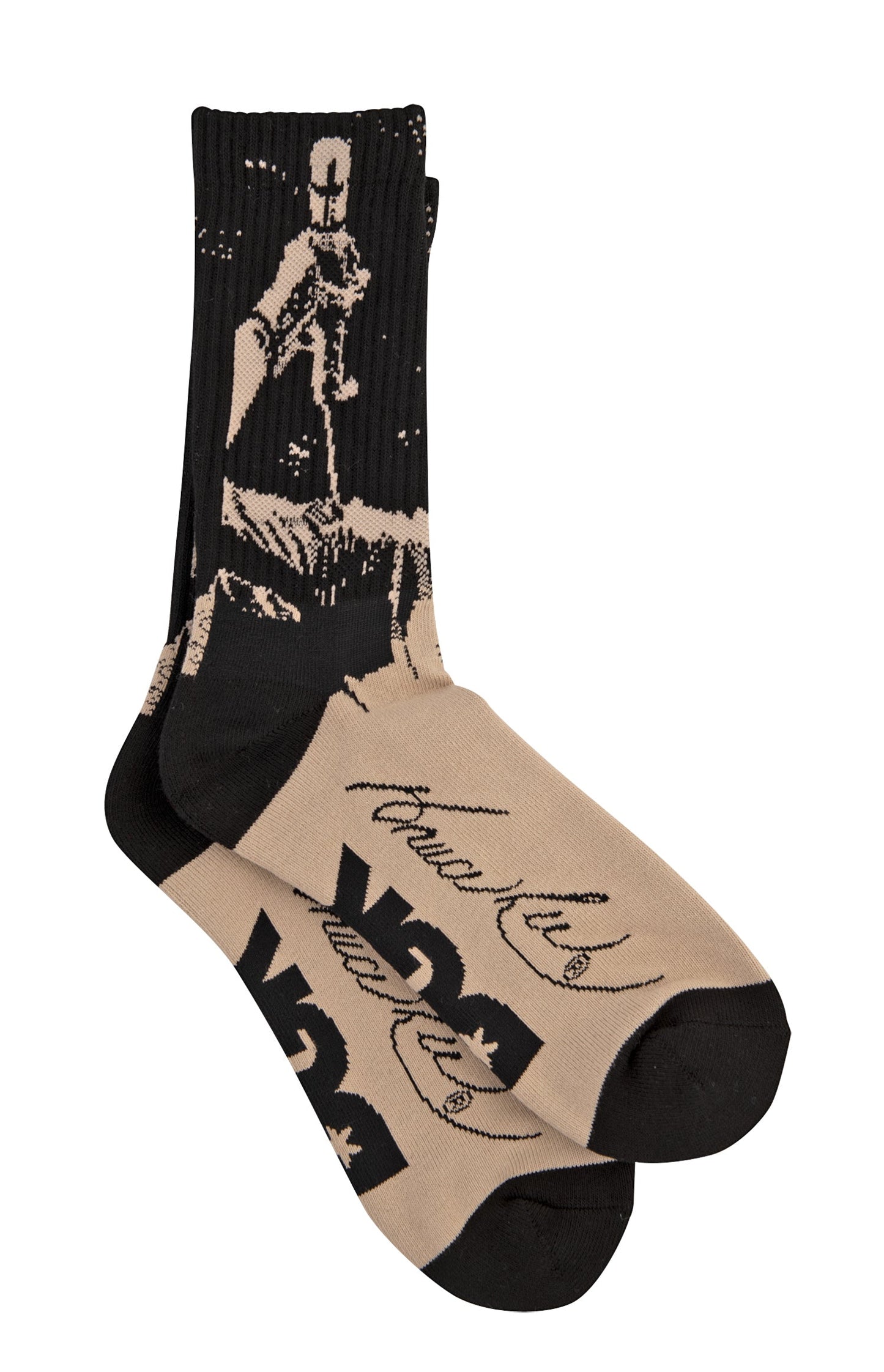 DGK x Bruce Lee Impact Socks - Sand