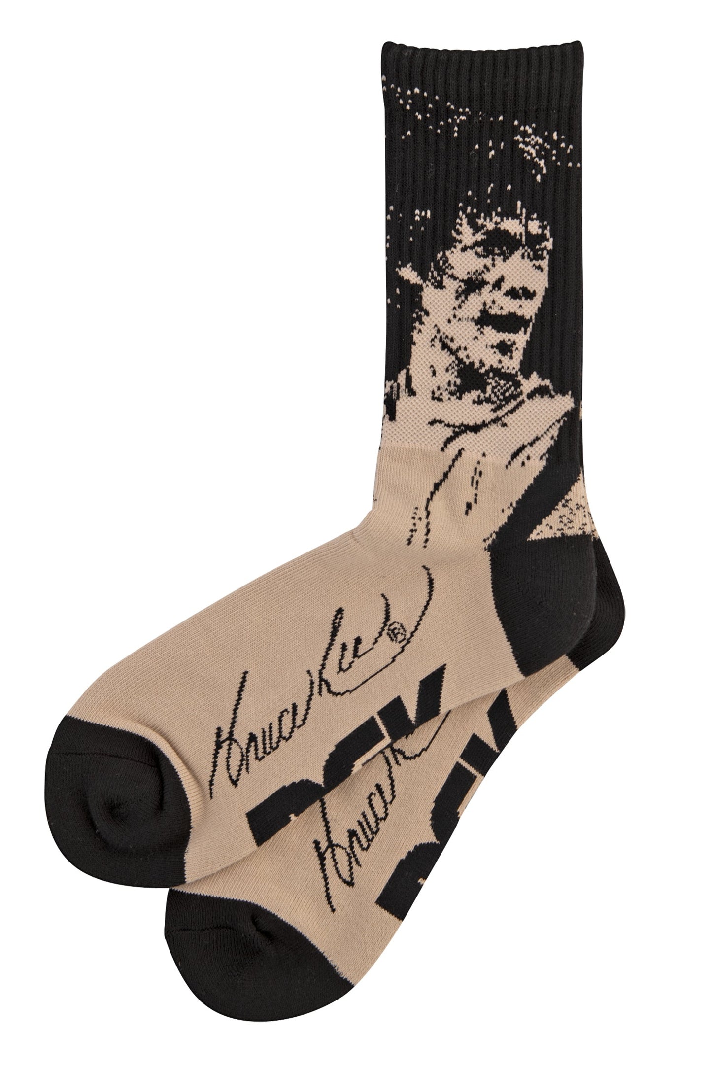 DGK x Bruce Lee Impact Socks - Sand