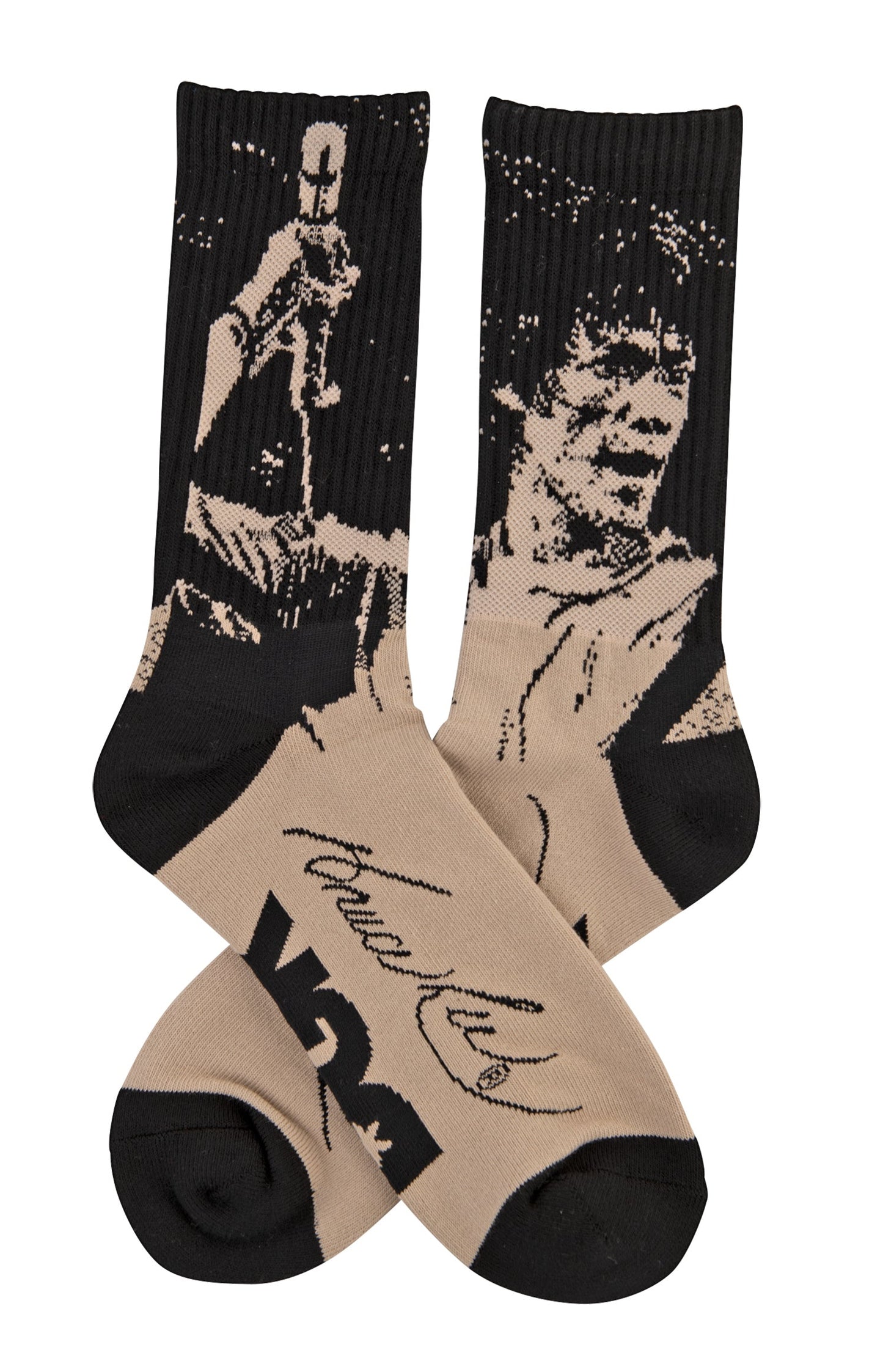 DGK x Bruce Lee Impact Socks - Sand