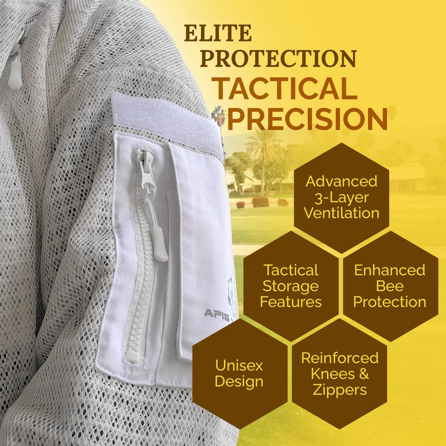 Apis Tactical PRO Full-Length Beekeeping Suit