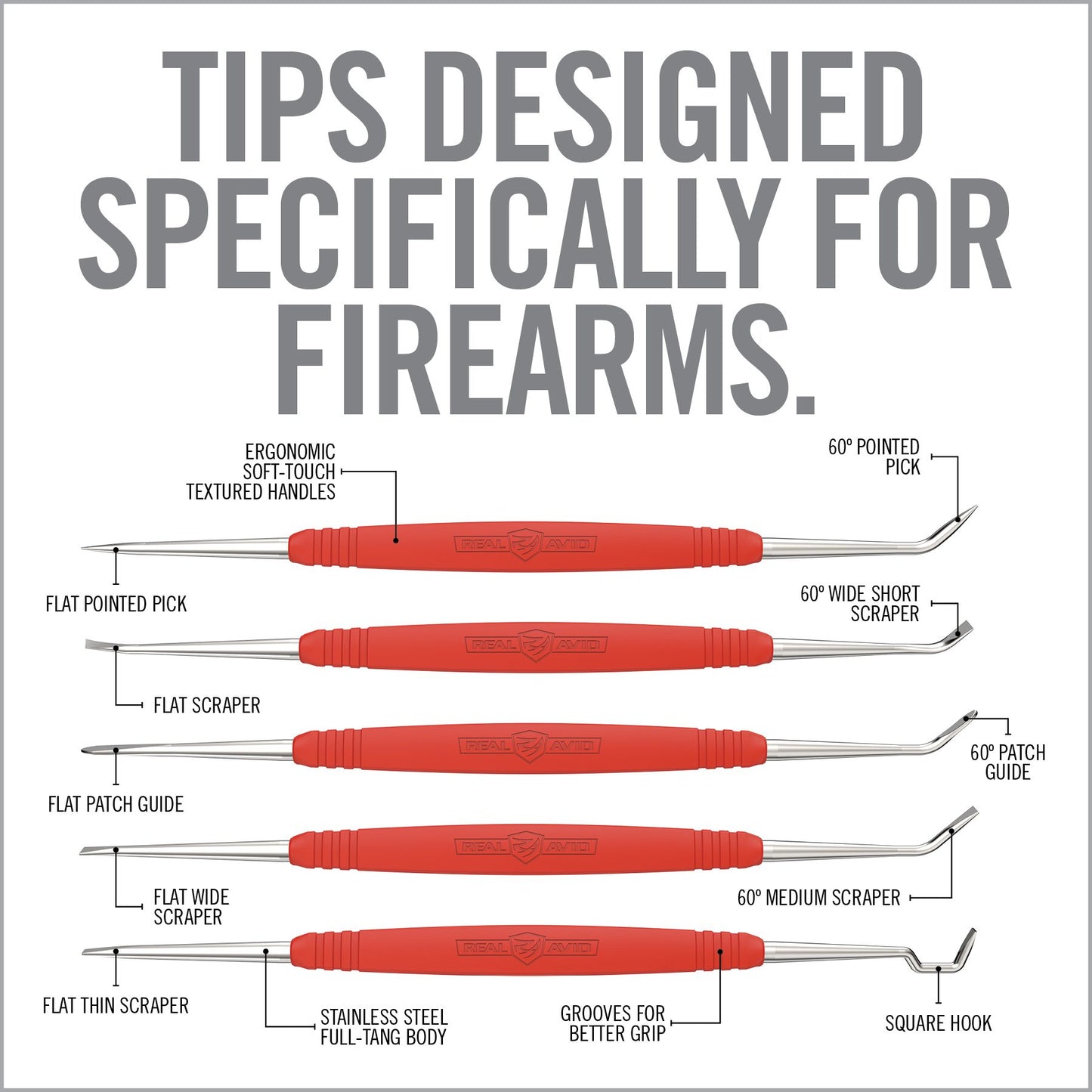 Accu-Grip™ Steel Picks