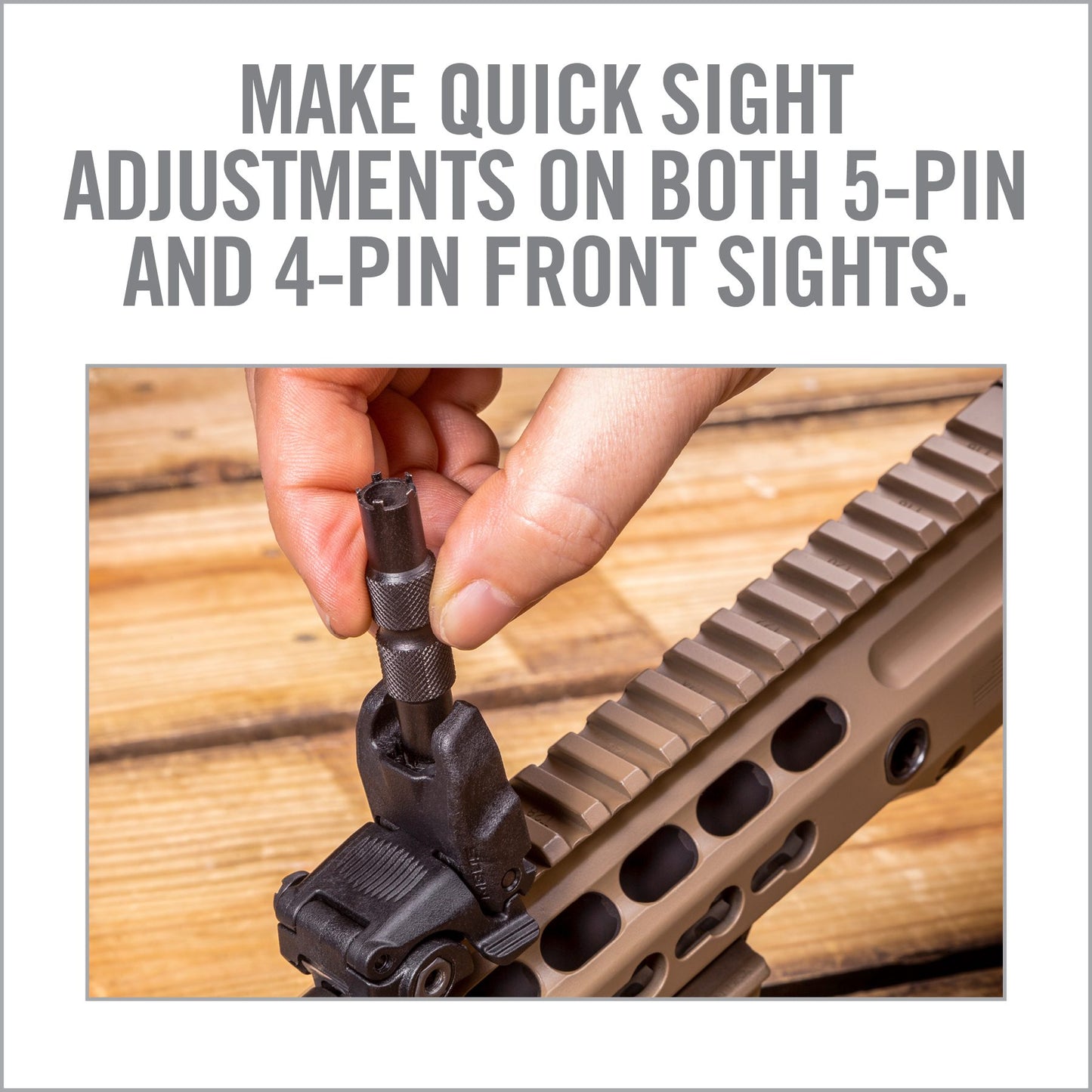 AR15 Front Sight Adjuster Tool