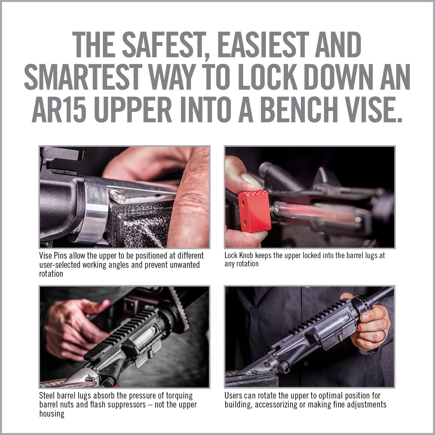 Lug-Lok Upper Vise Block™ - AR10
