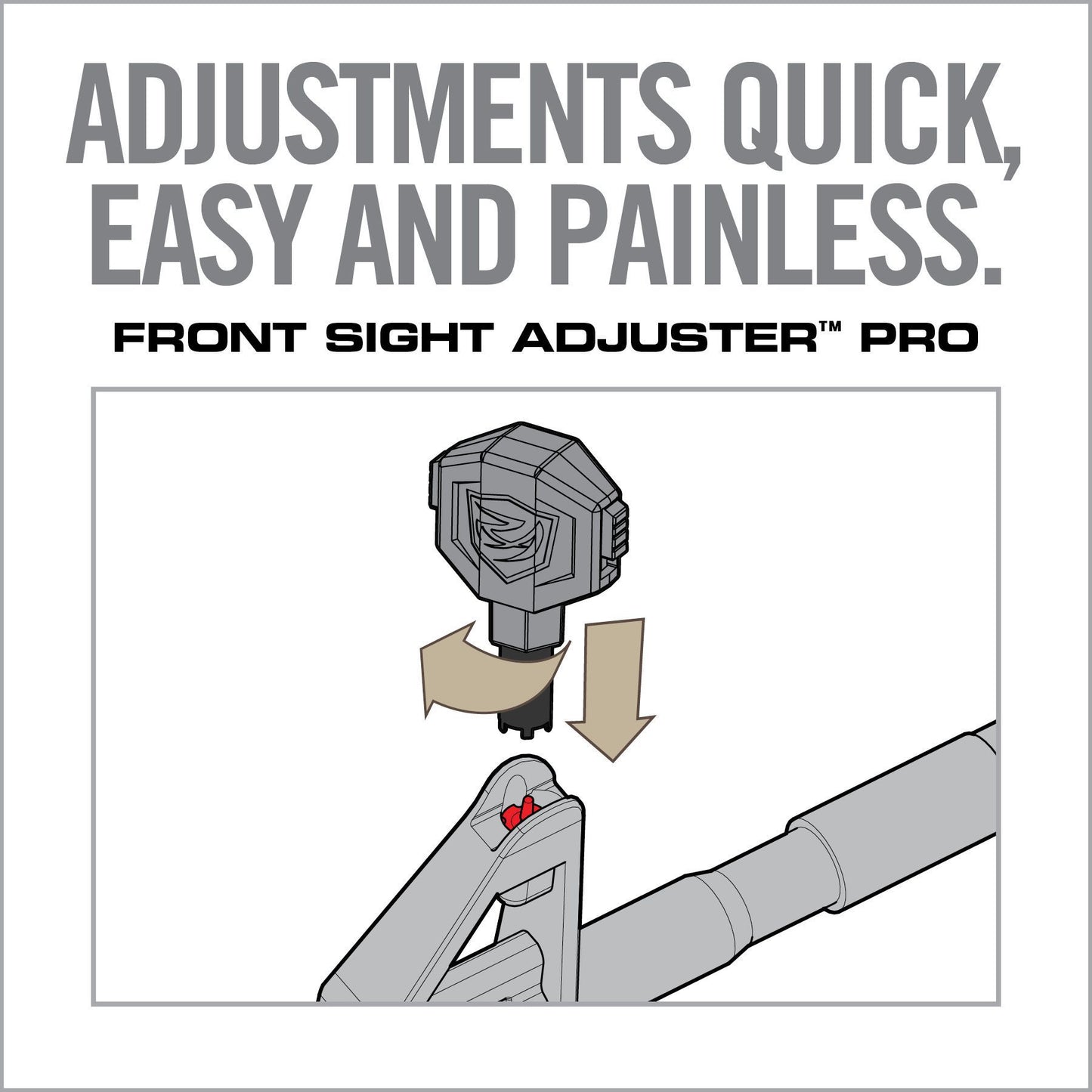 Front Sight Adjuster™ Pro