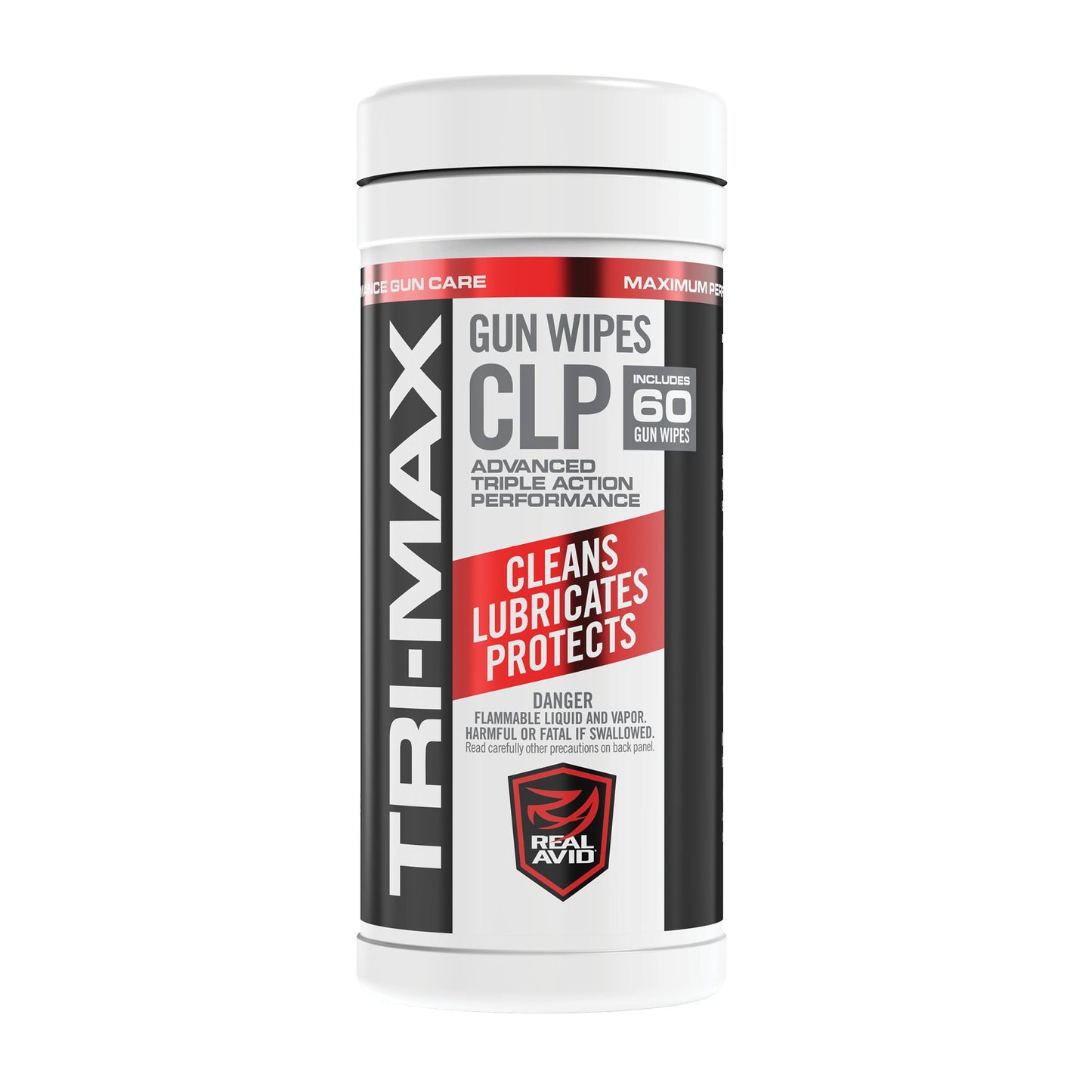 Tri-Max CLP® Gun Wipes - 60 Count Canister