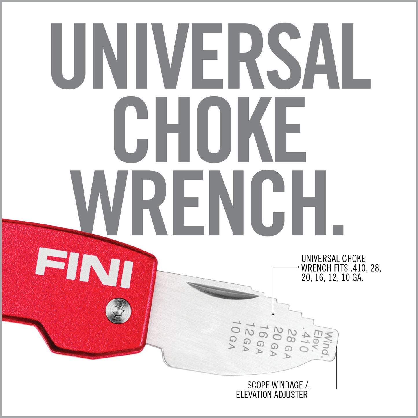 FINI™ Universal Choke Tube Wrench