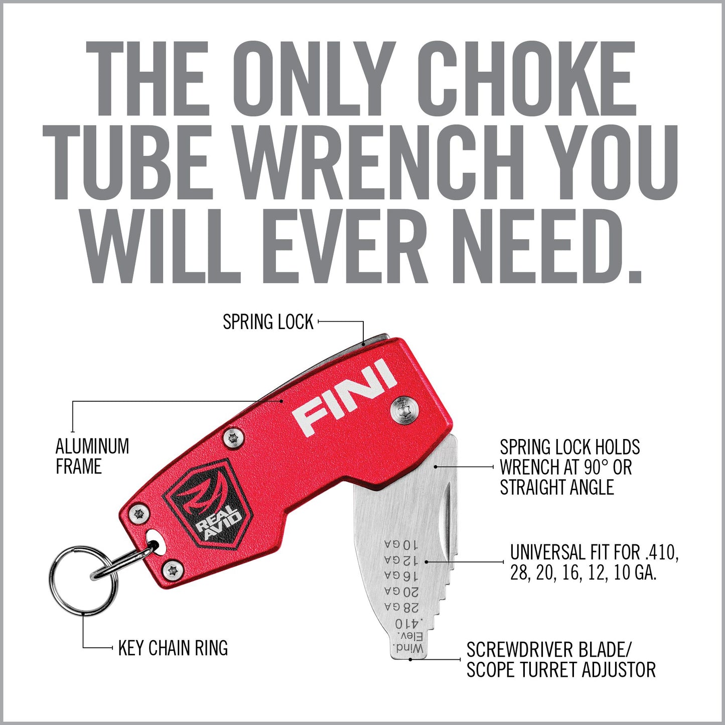 FINI™ Universal Choke Tube Wrench