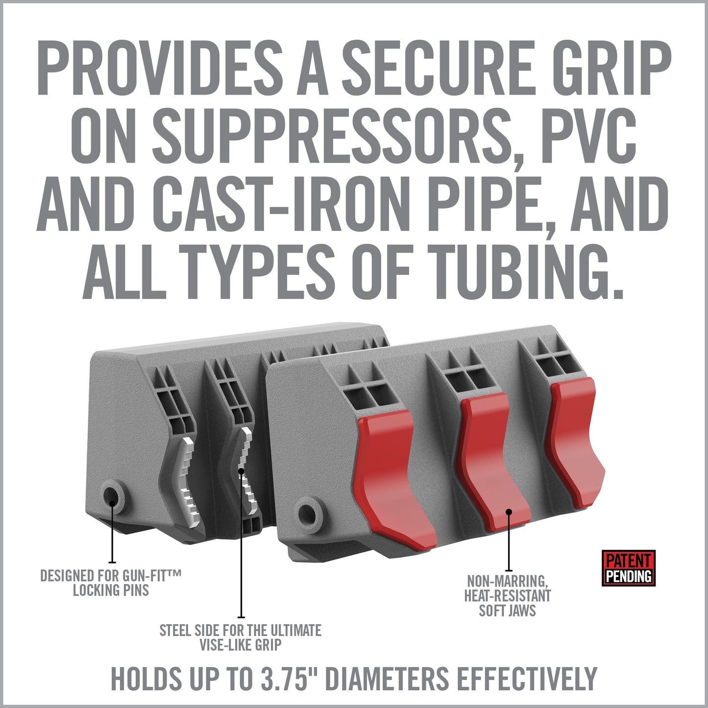 Smart-Jaws® — Tube-Fit™ for Master Gun Vise®