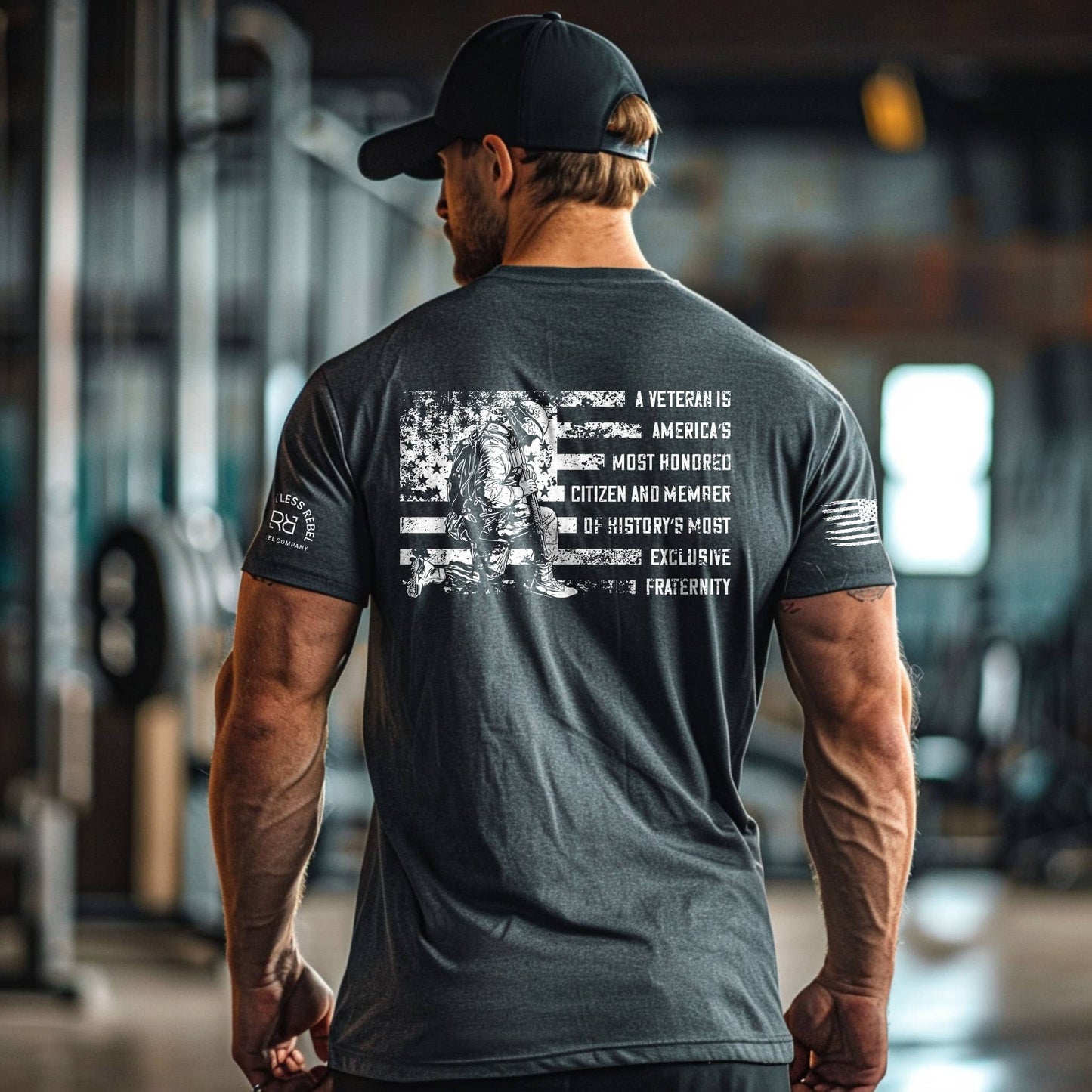 A Veteran... B&W | Premium Men's Tee