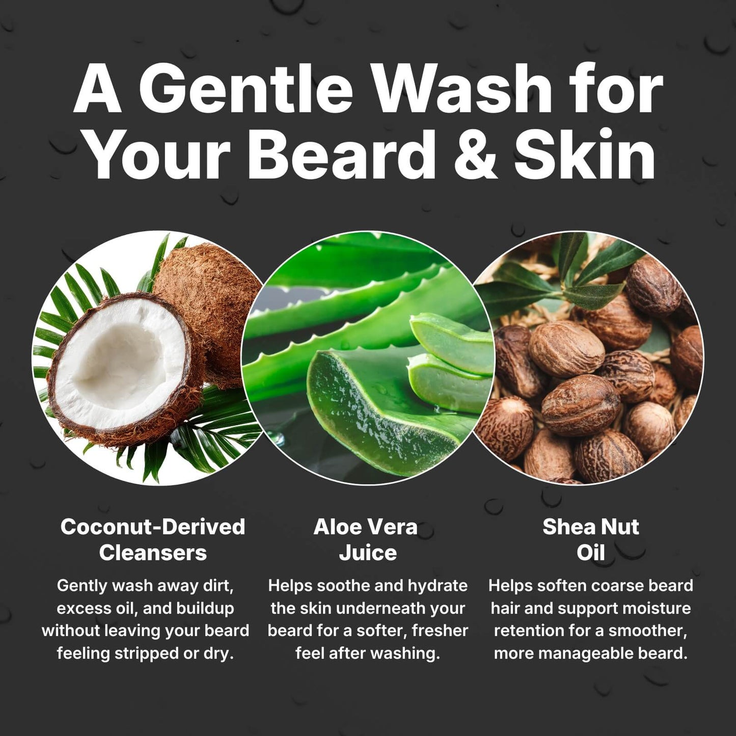 Campside Coffee Beard Wash - Spruce, Coffee, Vetiver