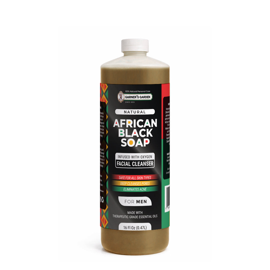 African Black Soap Foaming Facial Cleanser | H2O2