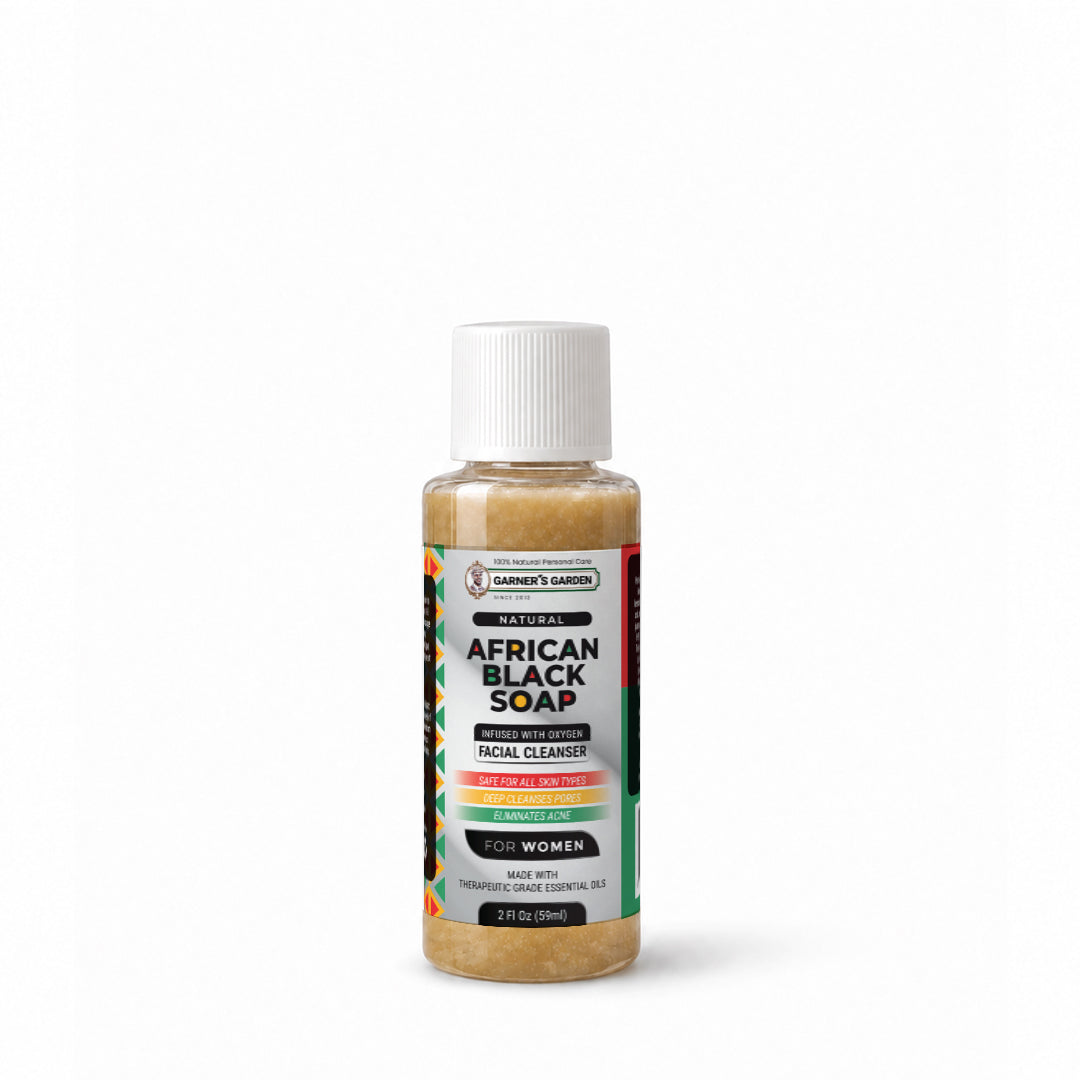 African Black Soap Foaming Facial Cleanser | H2O2