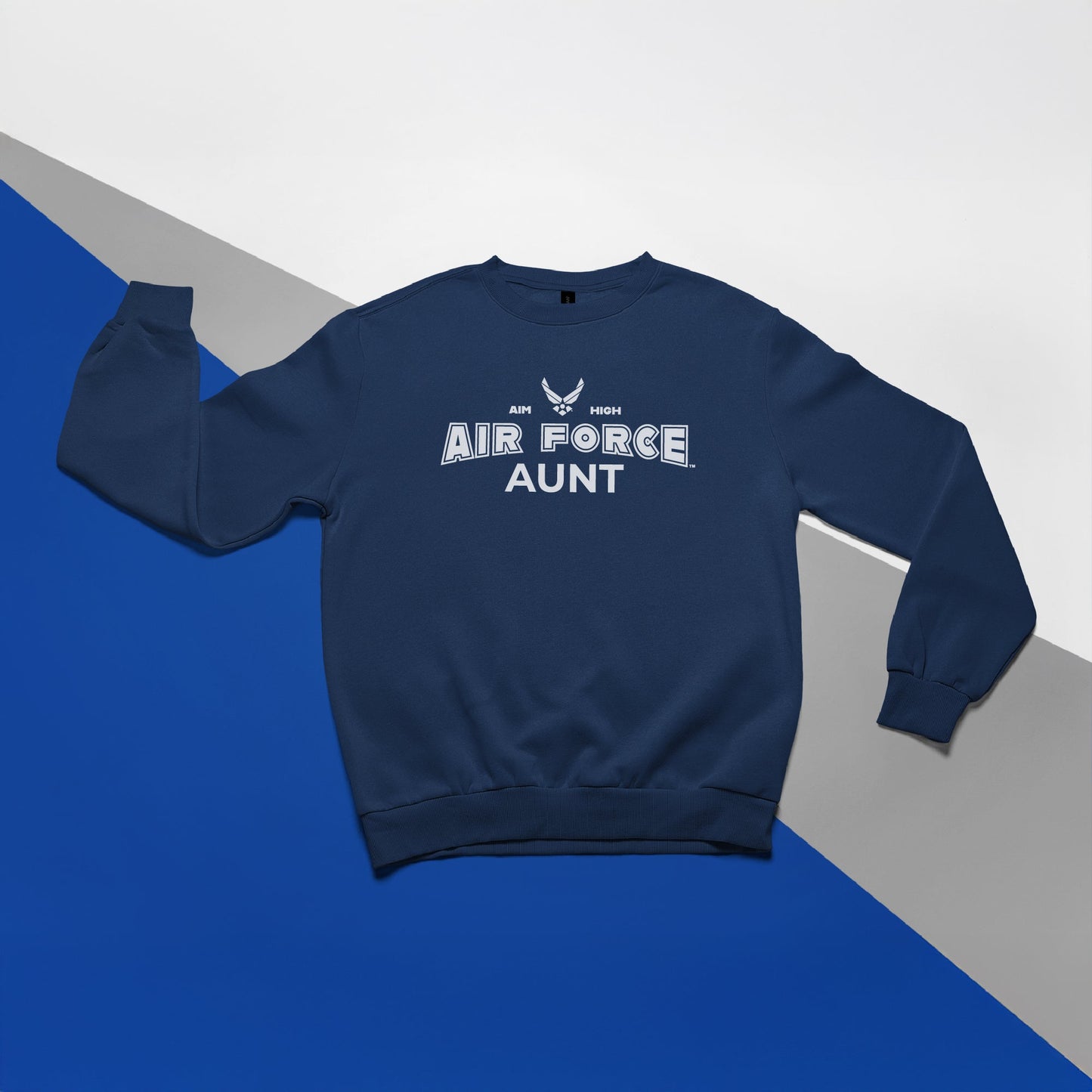 Air Force Aunt Crewneck (Navy)