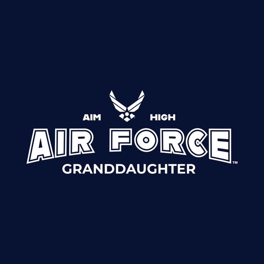 Air Force Granddaughter Youth Hood (Navy)