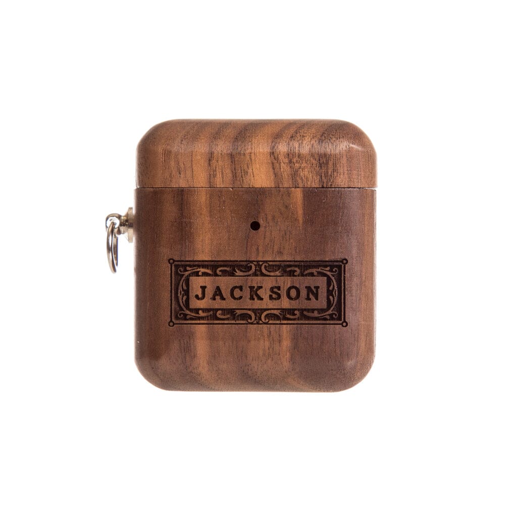 Walnut AirPods Case- Classic